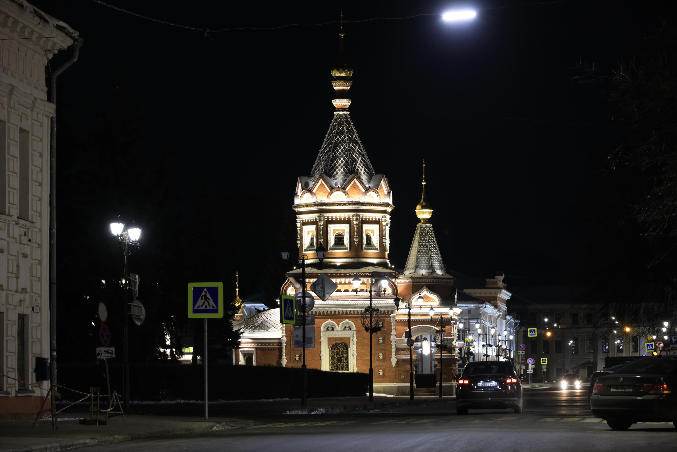 Ночной Ярославль. Фотохудожник BID