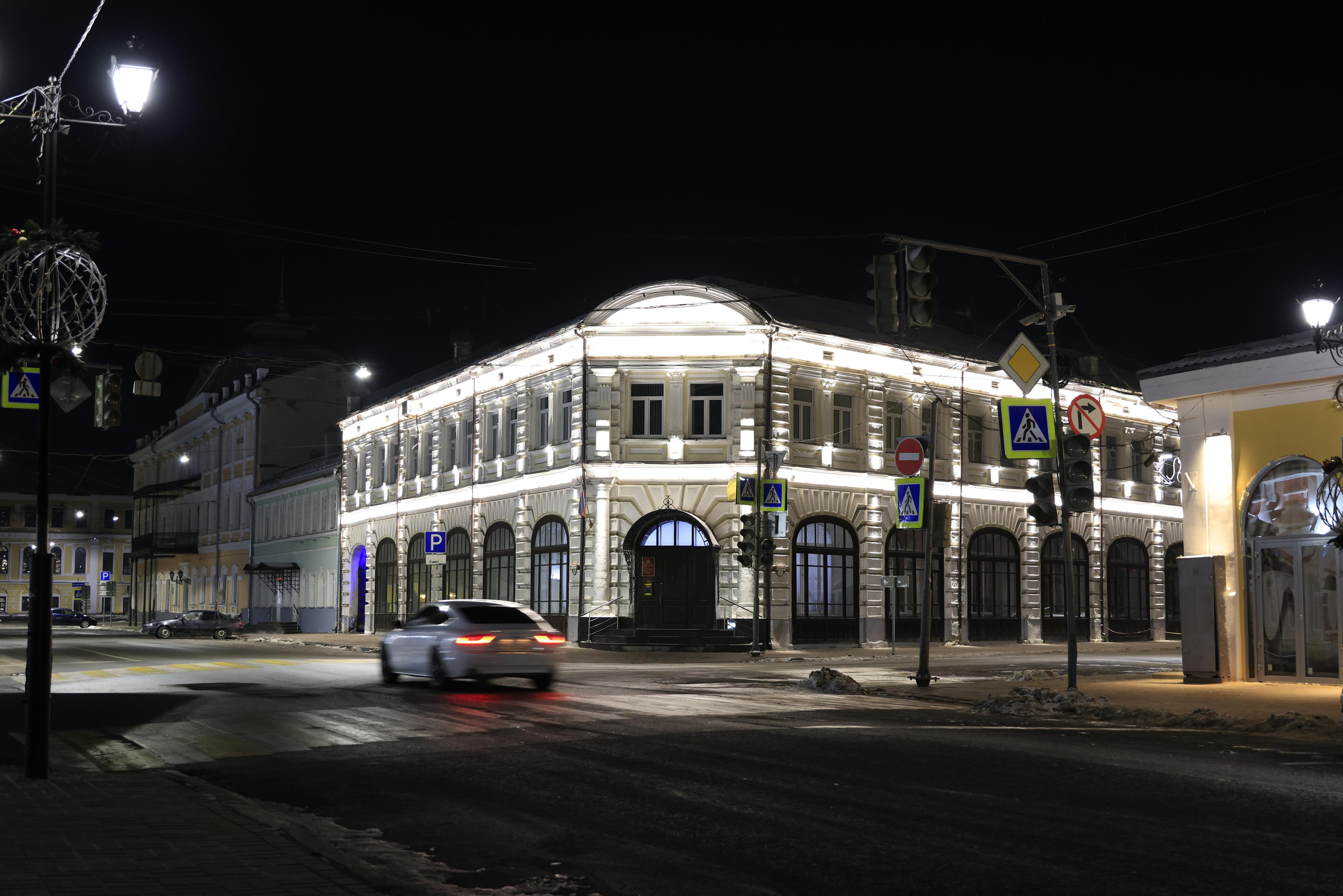 Ночной Ярославль. Фотохудожник BID