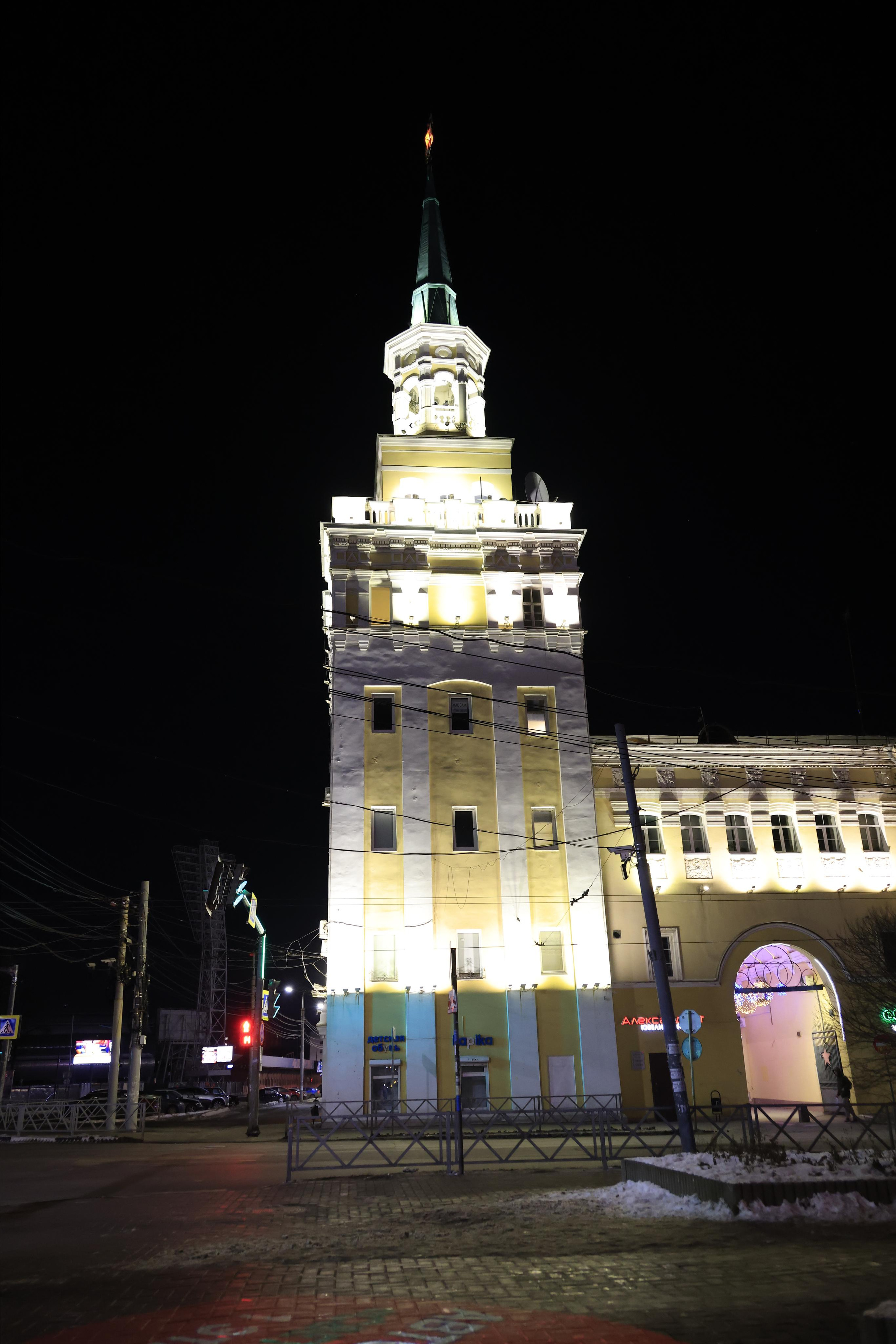 Ночной Ярославль. Фотохудожник BID