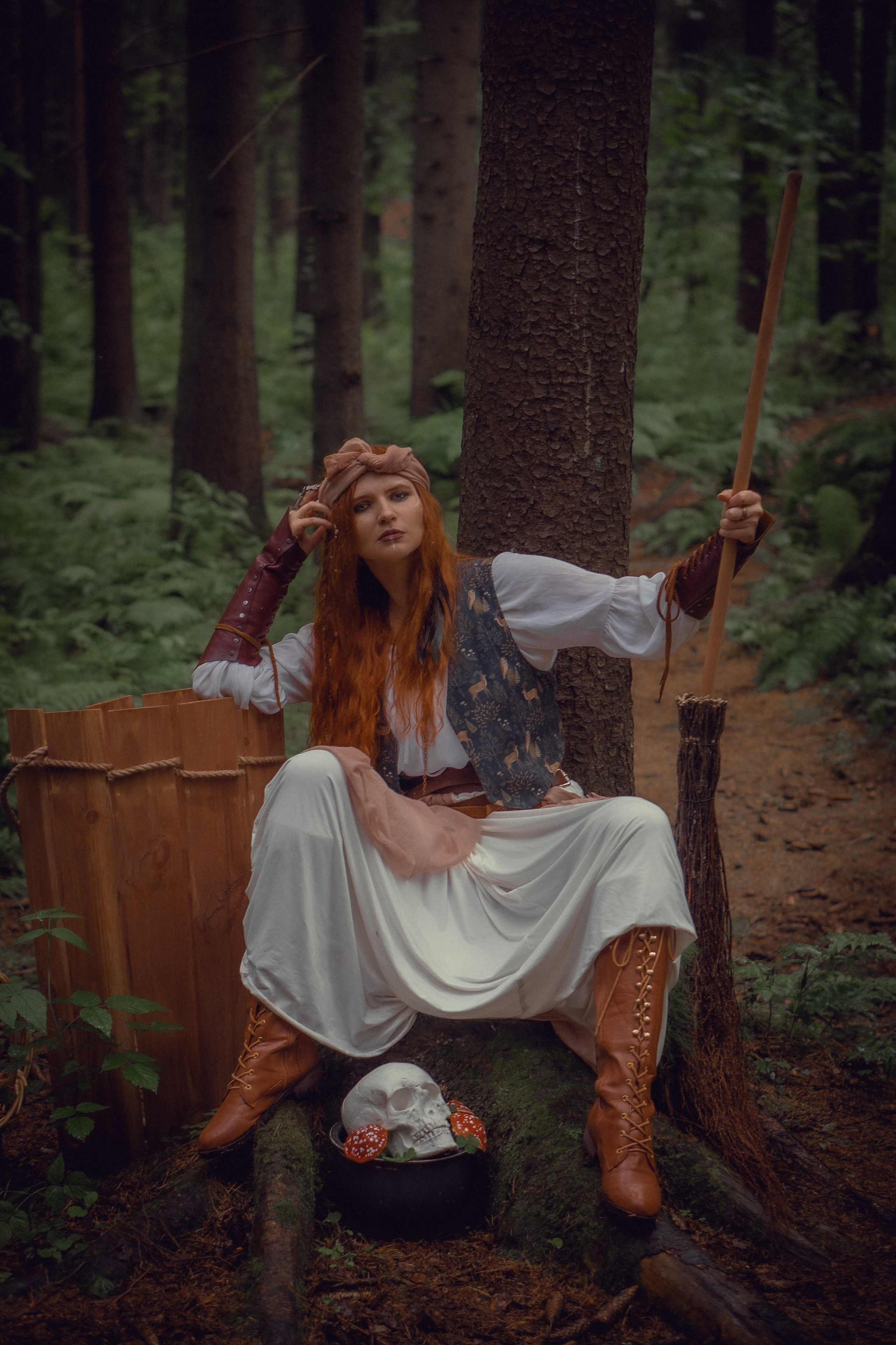 Баба-Яга. Художественный фотограф Салаева Алина