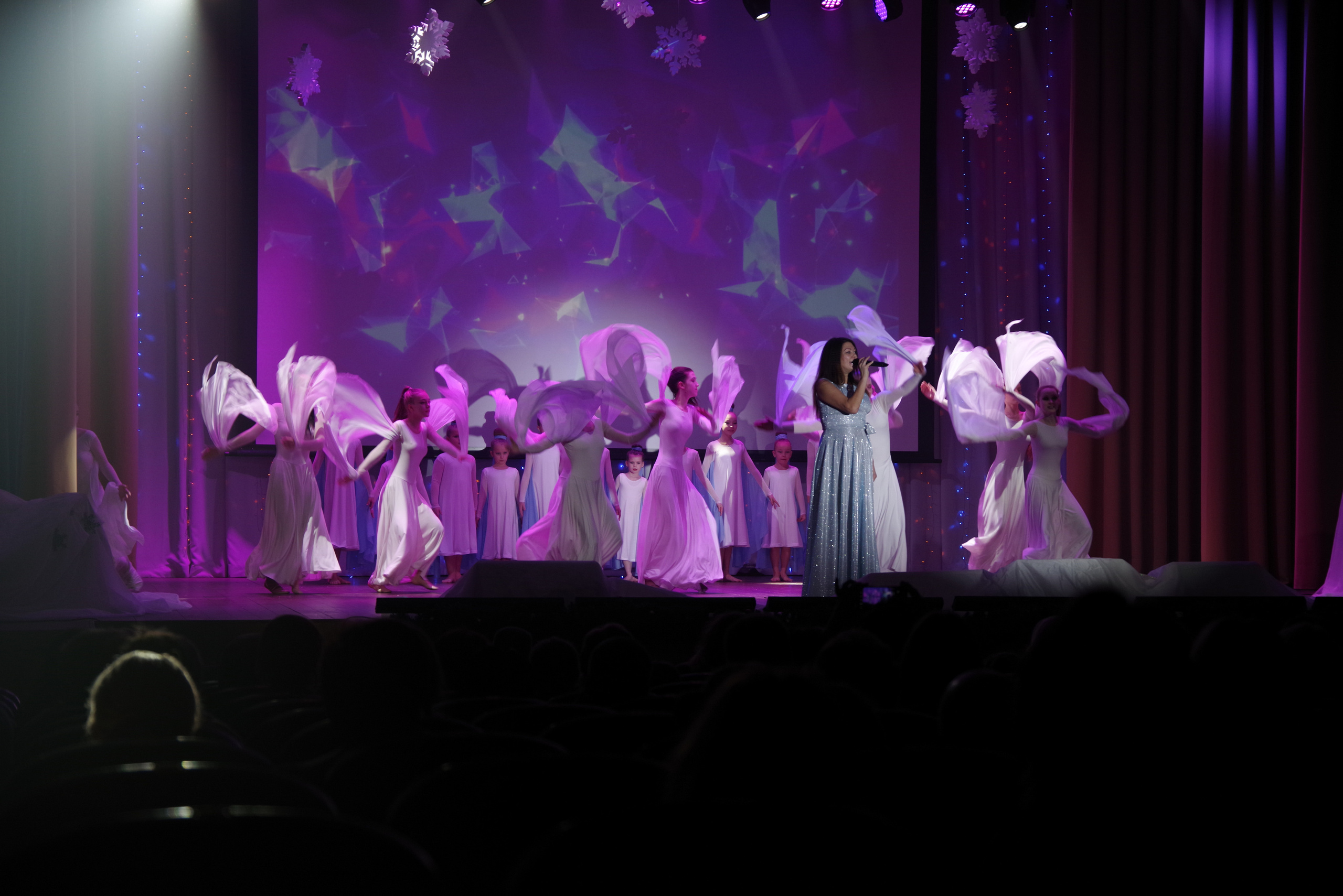 Новогодний концерт. Фотограф Светлана Воронцова