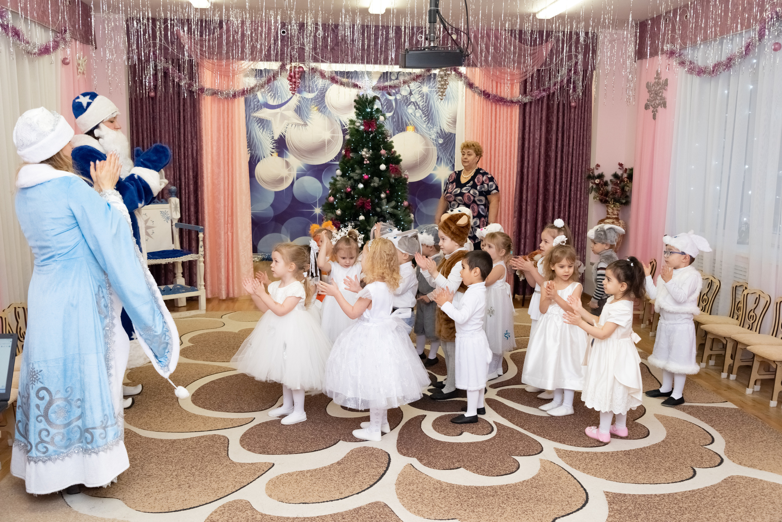 Новогодний утренник. Фотограф Светлана Воронцова