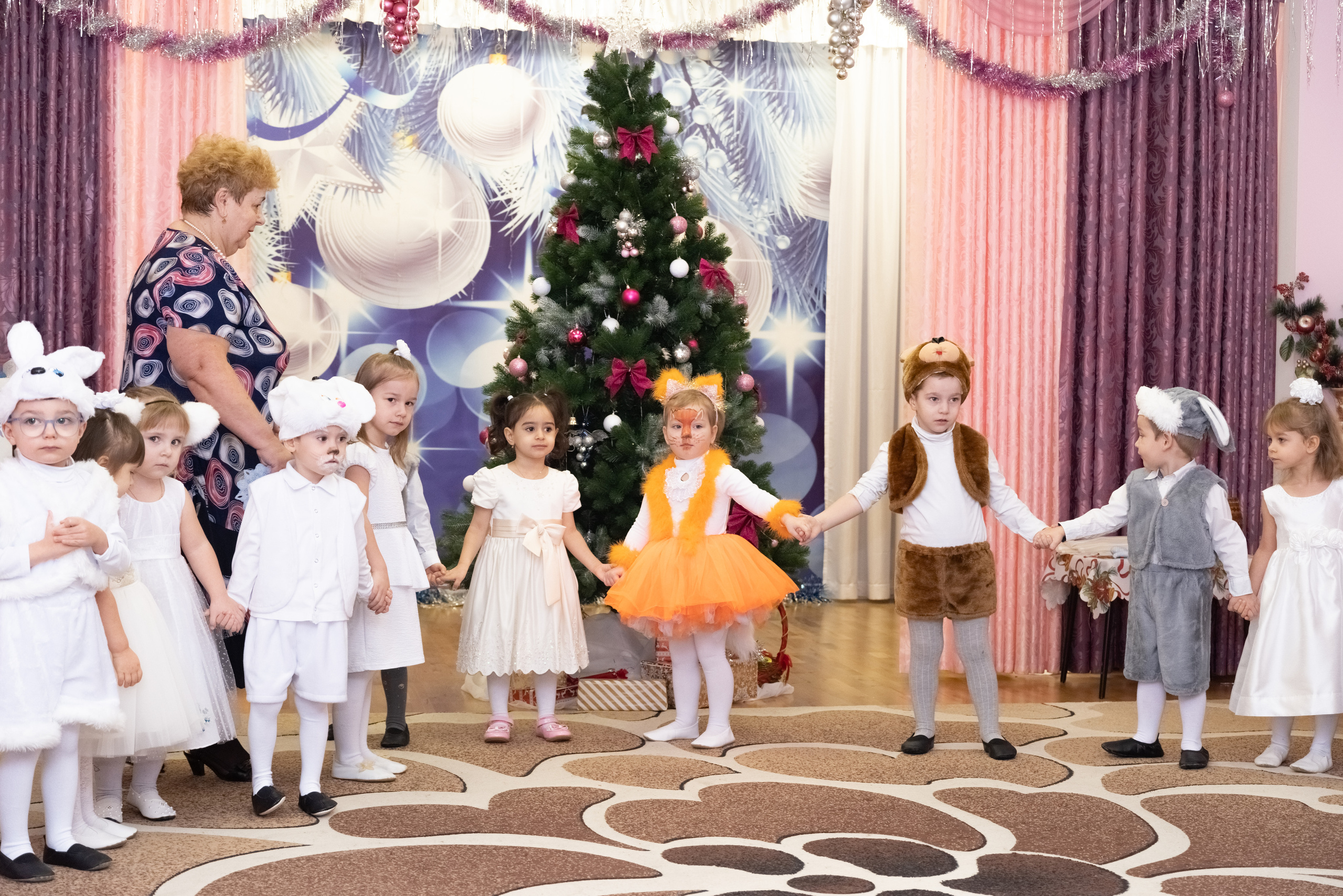 Новогодний утренник. Фотограф Светлана Воронцова