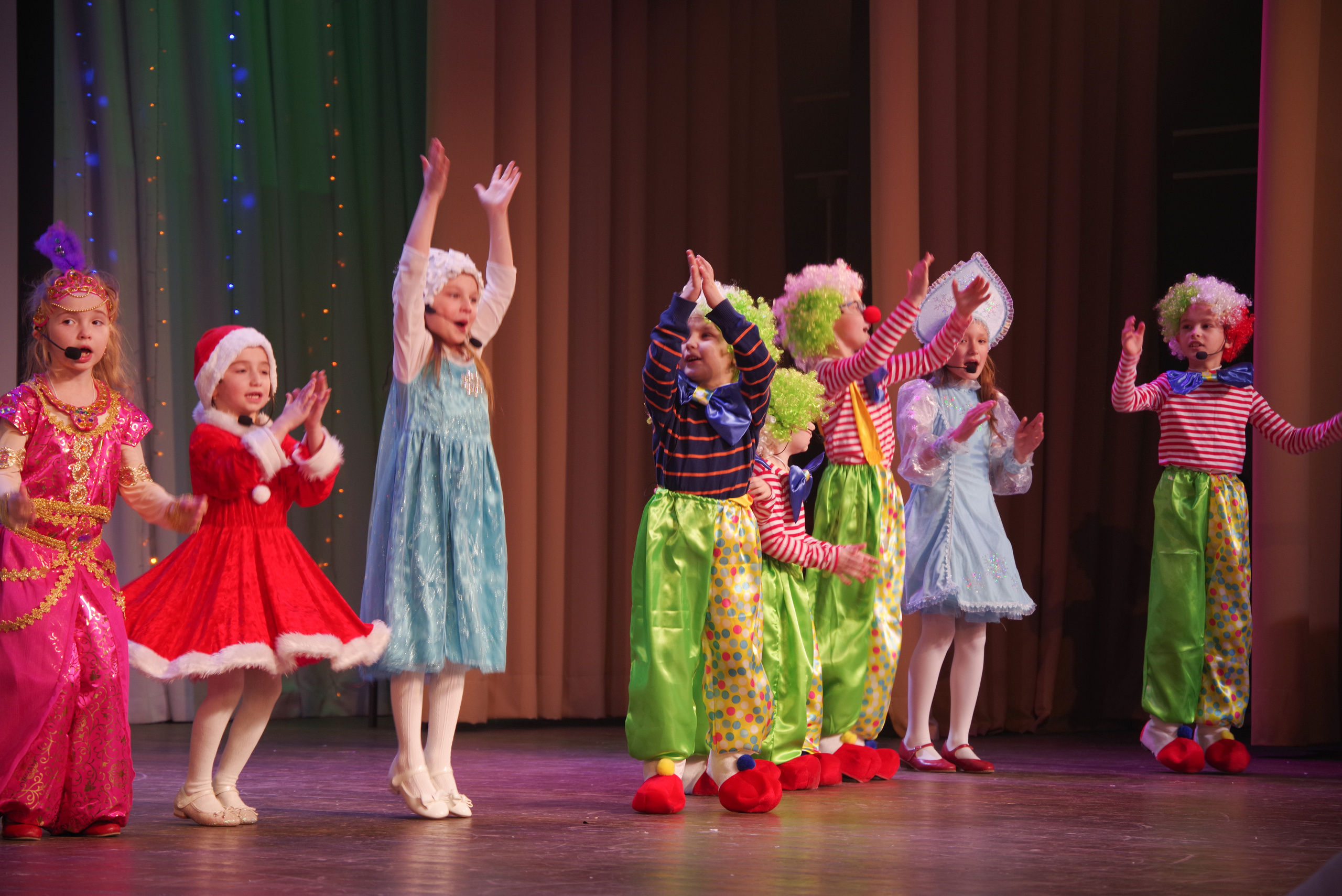 Новогодний концерт. Фотограф Светлана Воронцова