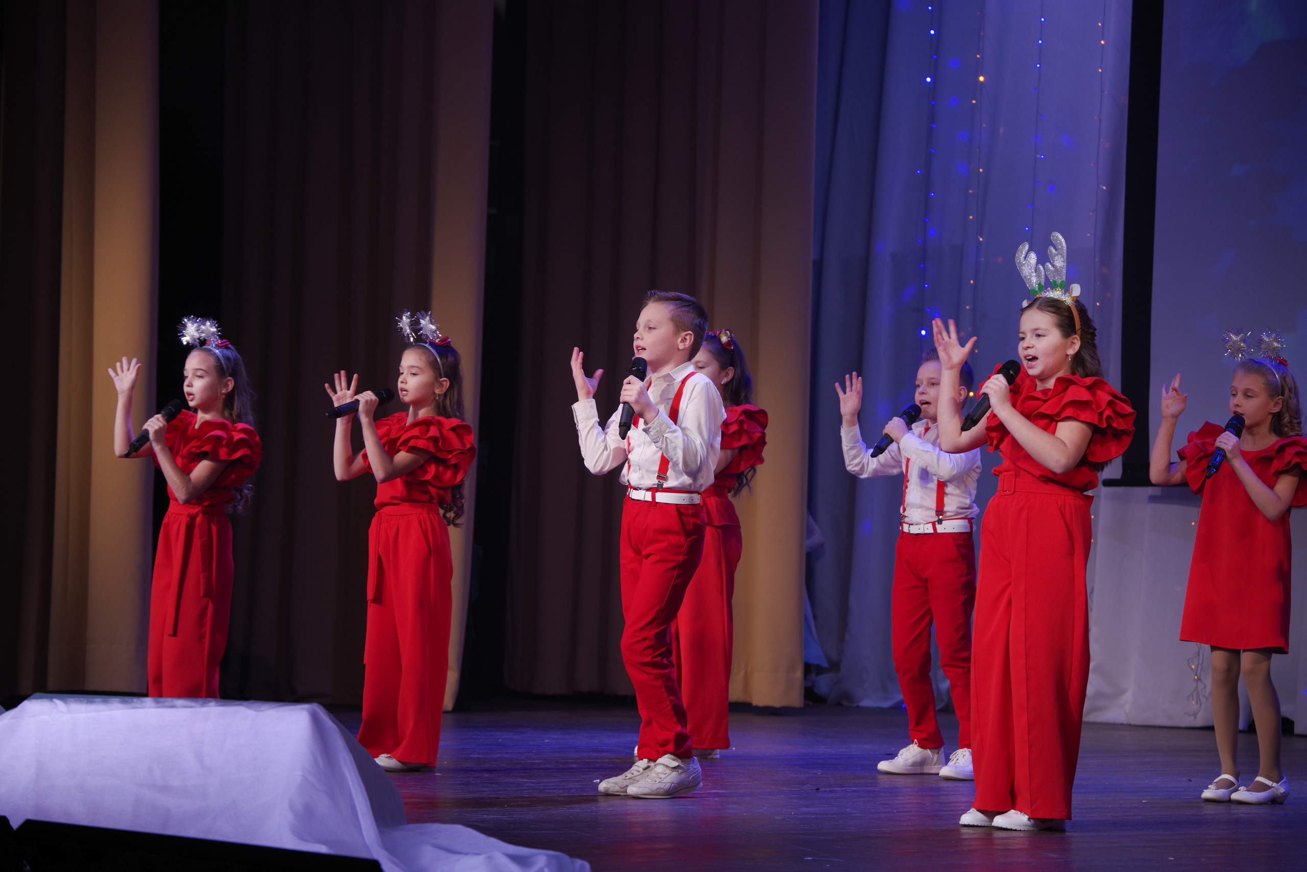 Новогодний концерт. Фотограф Светлана Воронцова