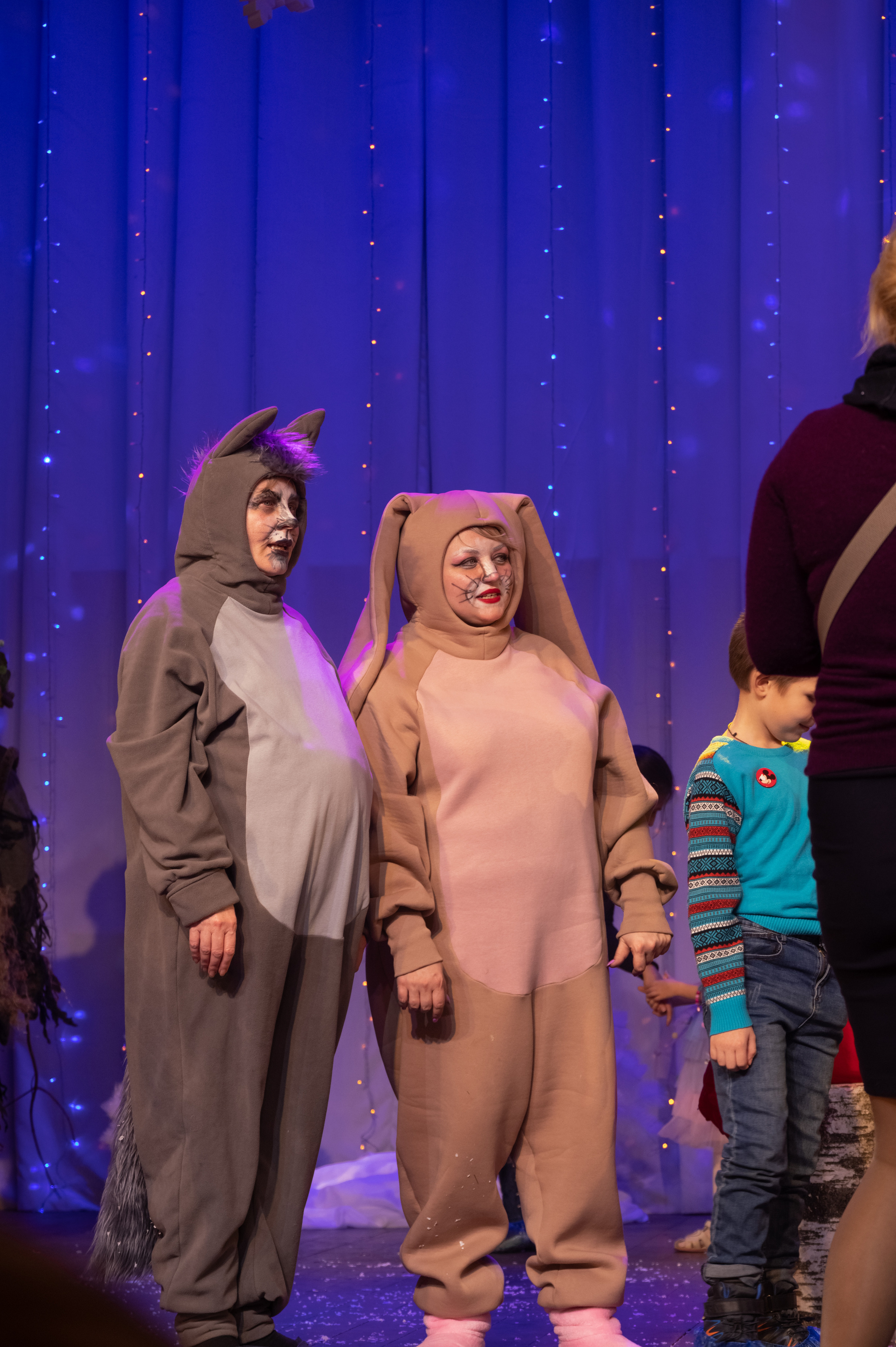 Новогодний концерт. Фотограф Светлана Воронцова