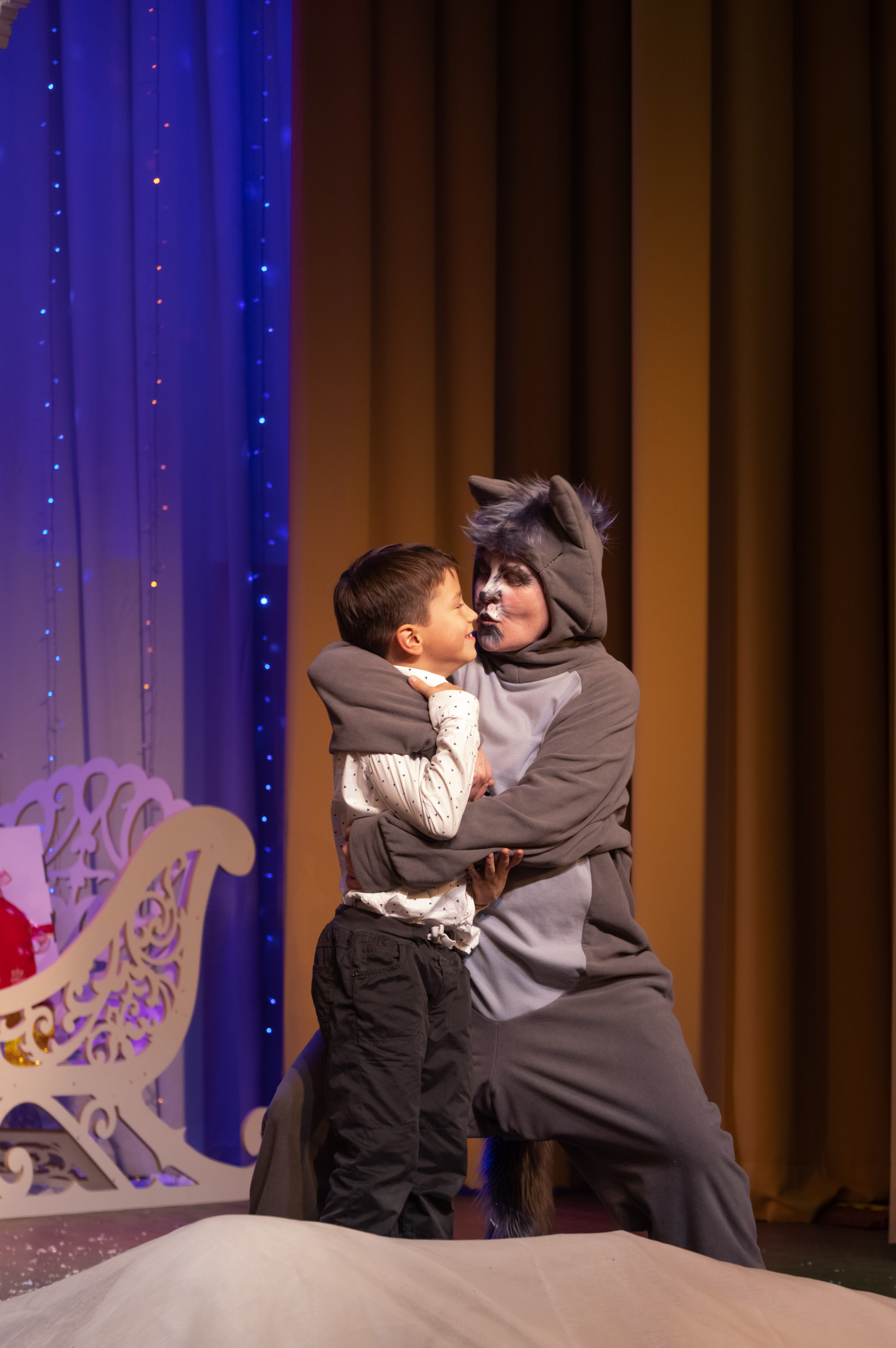 Новогодний концерт. Фотограф Светлана Воронцова