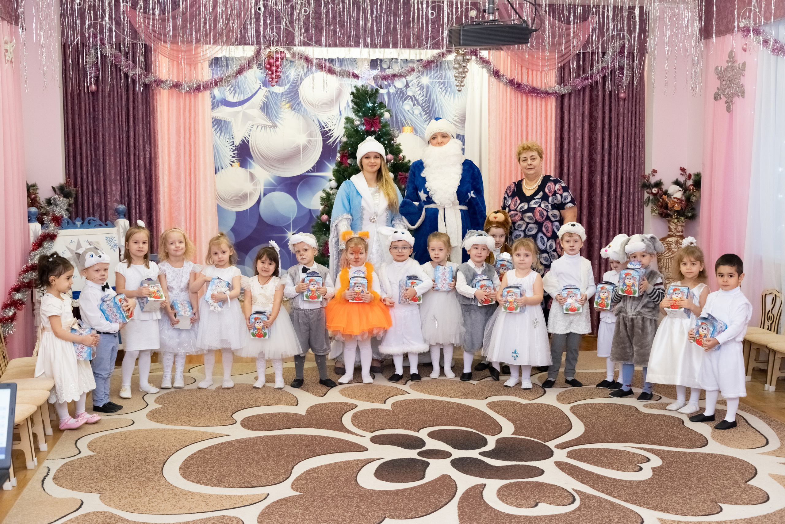 Новогодний утренник. Фотограф Светлана Воронцова