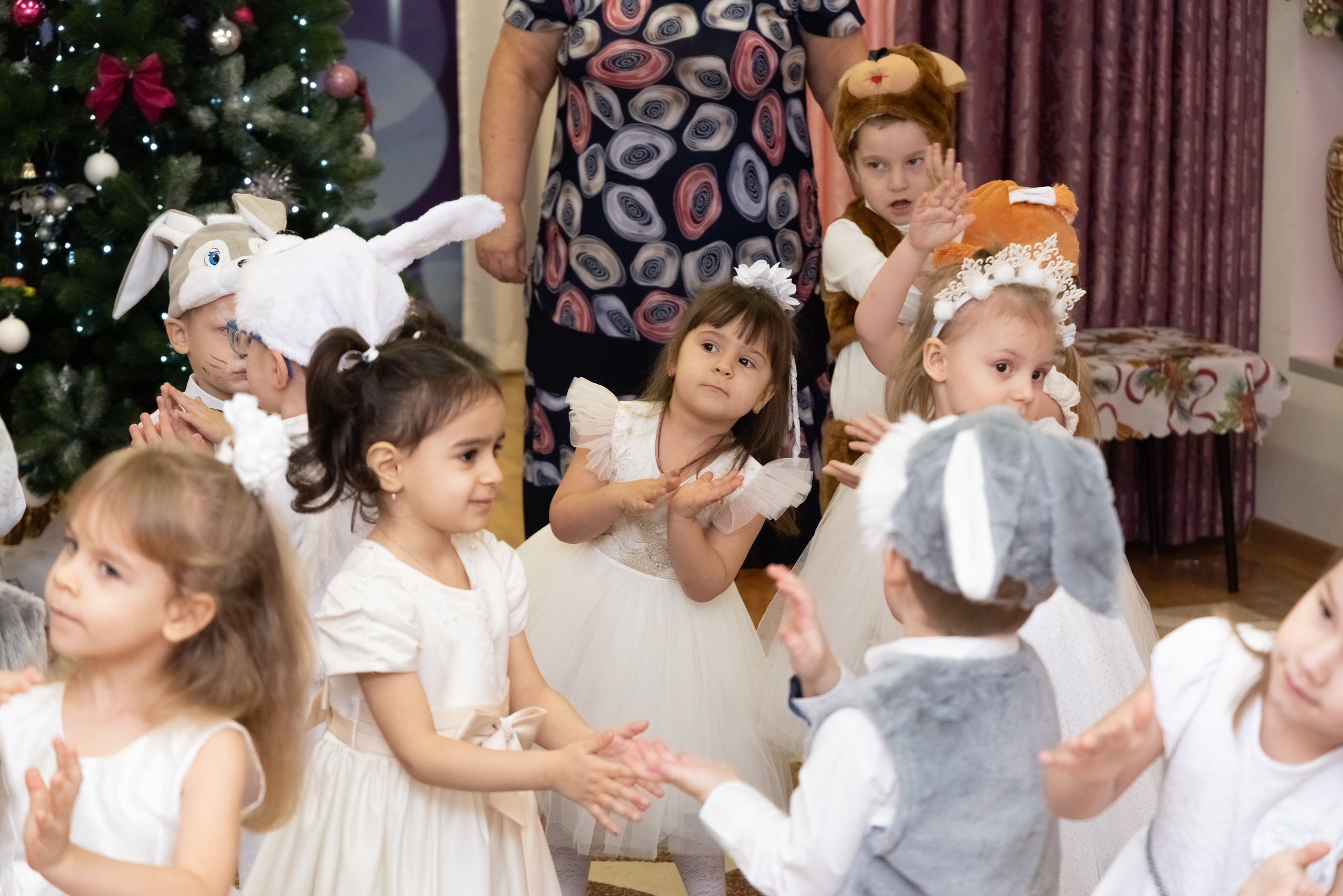 Новогодний утренник. Фотограф Светлана Воронцова