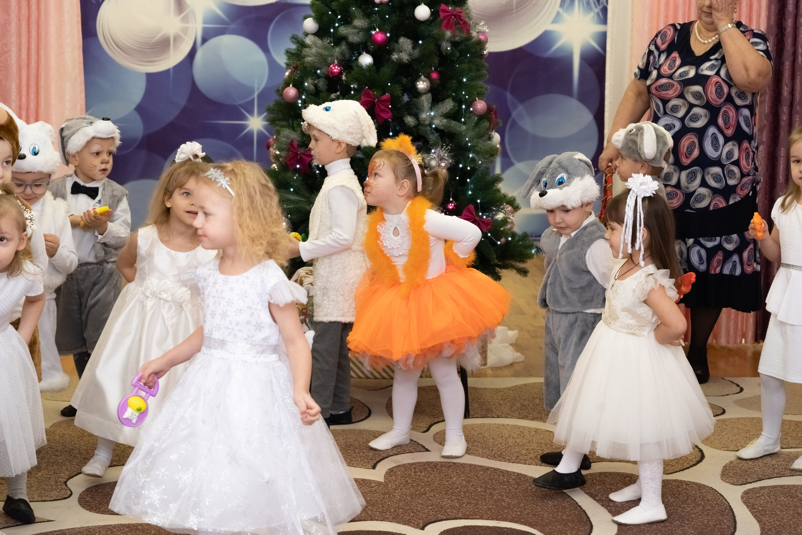 Новогодний утренник. Фотограф Светлана Воронцова