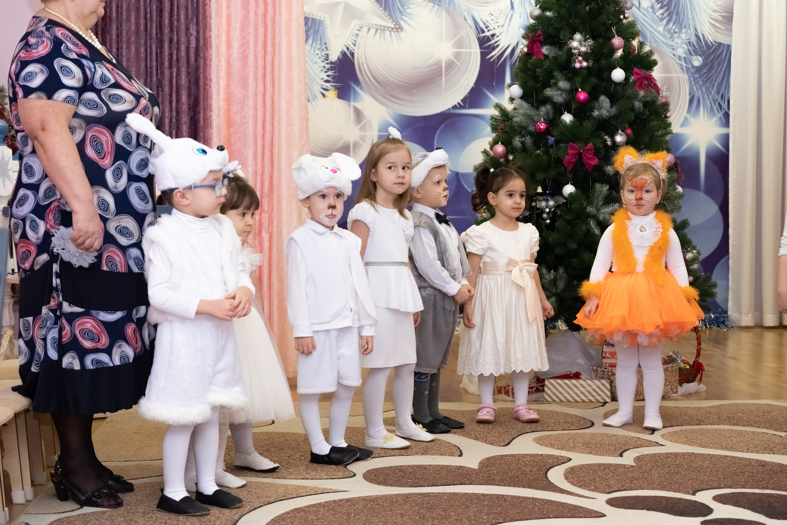 Новогодний утренник. Фотограф Светлана Воронцова