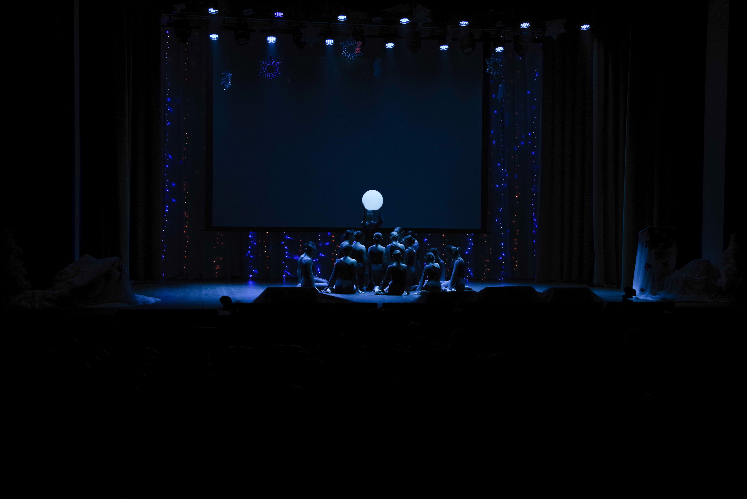 Новогодний концерт. Фотограф Светлана Воронцова