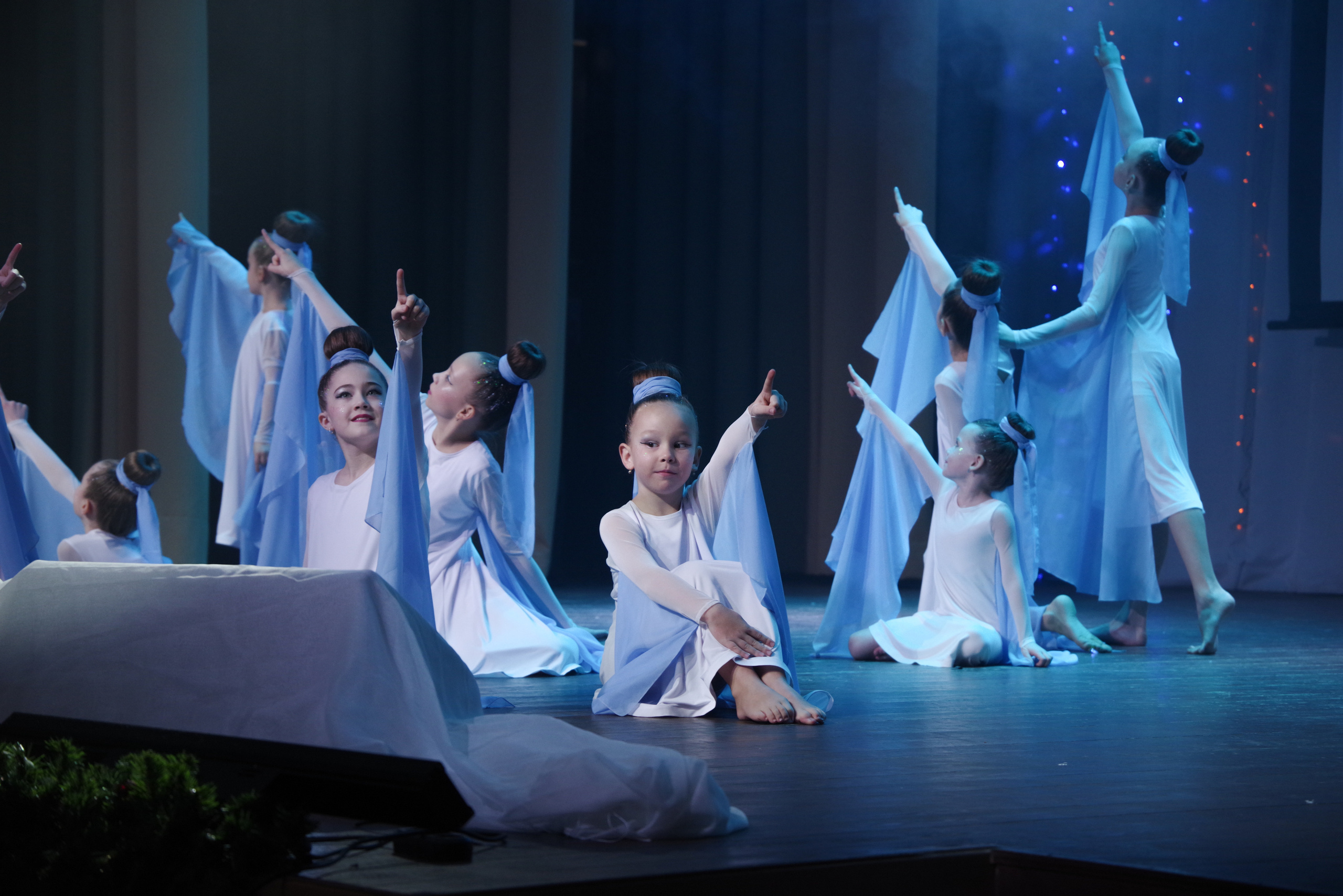 Новогодний концерт. Фотограф Светлана Воронцова