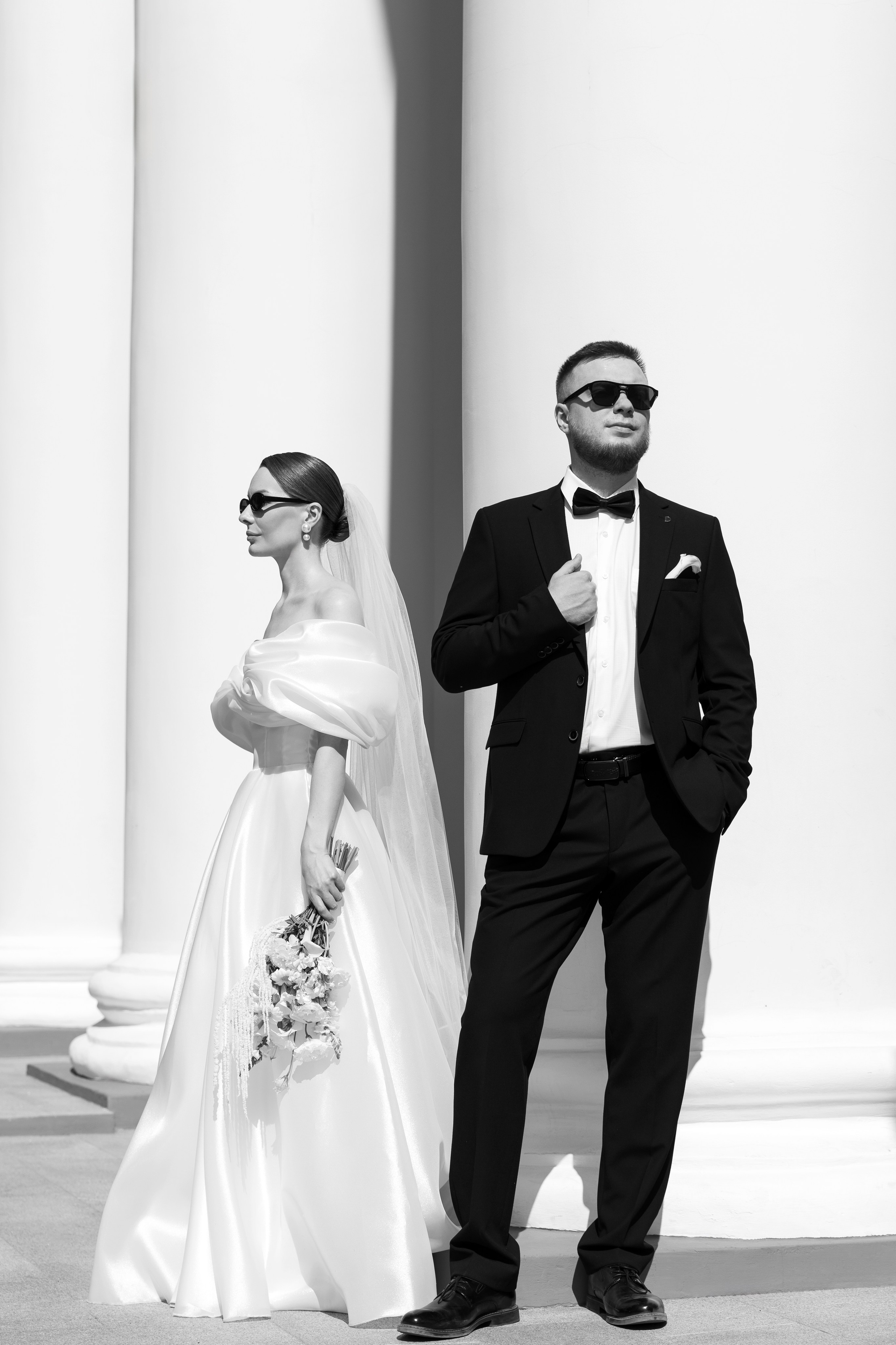 Свадебная фотосессия у Национальной библиотеке