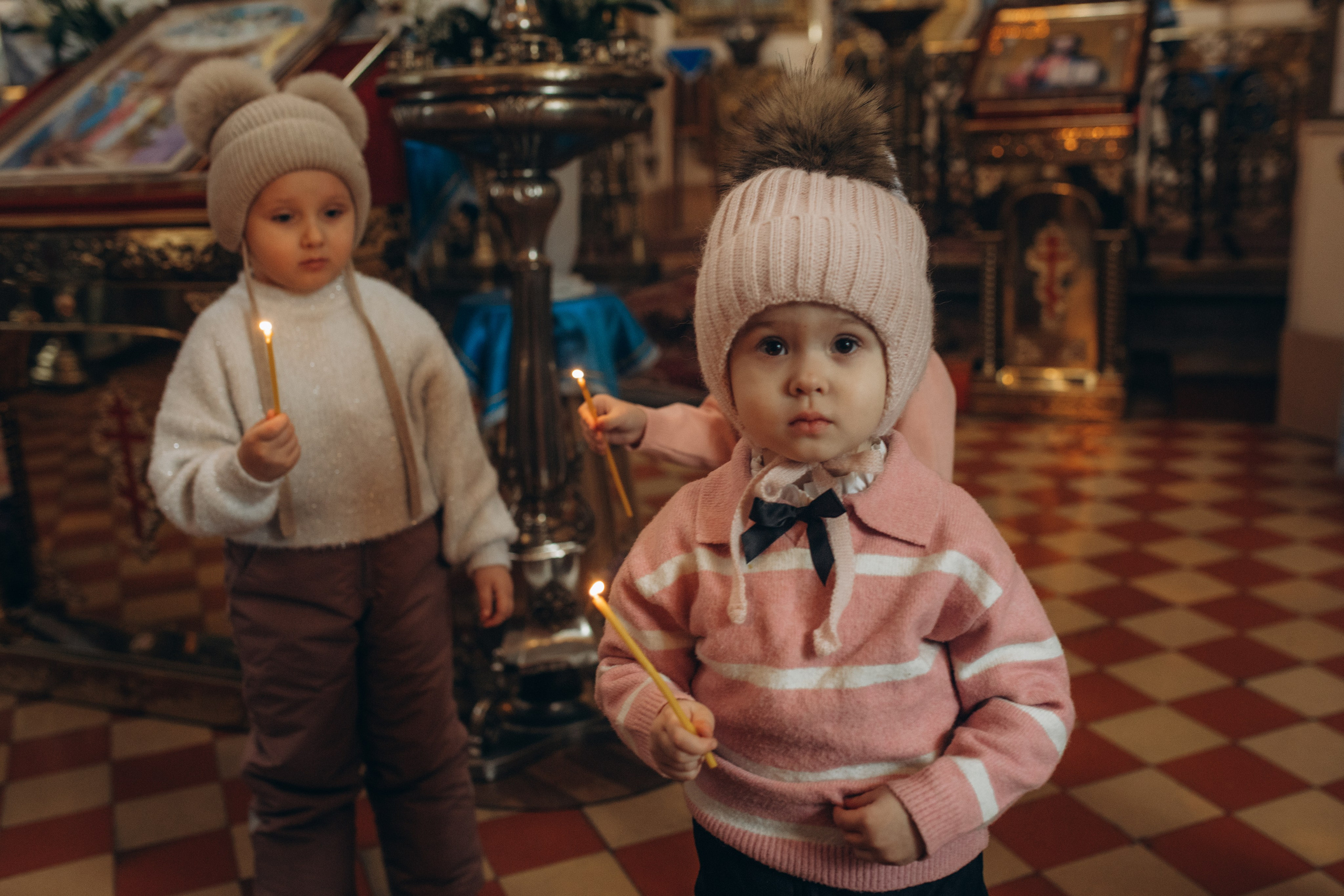Крещение Михаил. Семейный и домашний фотограф в Москве и МО Королева Валерия