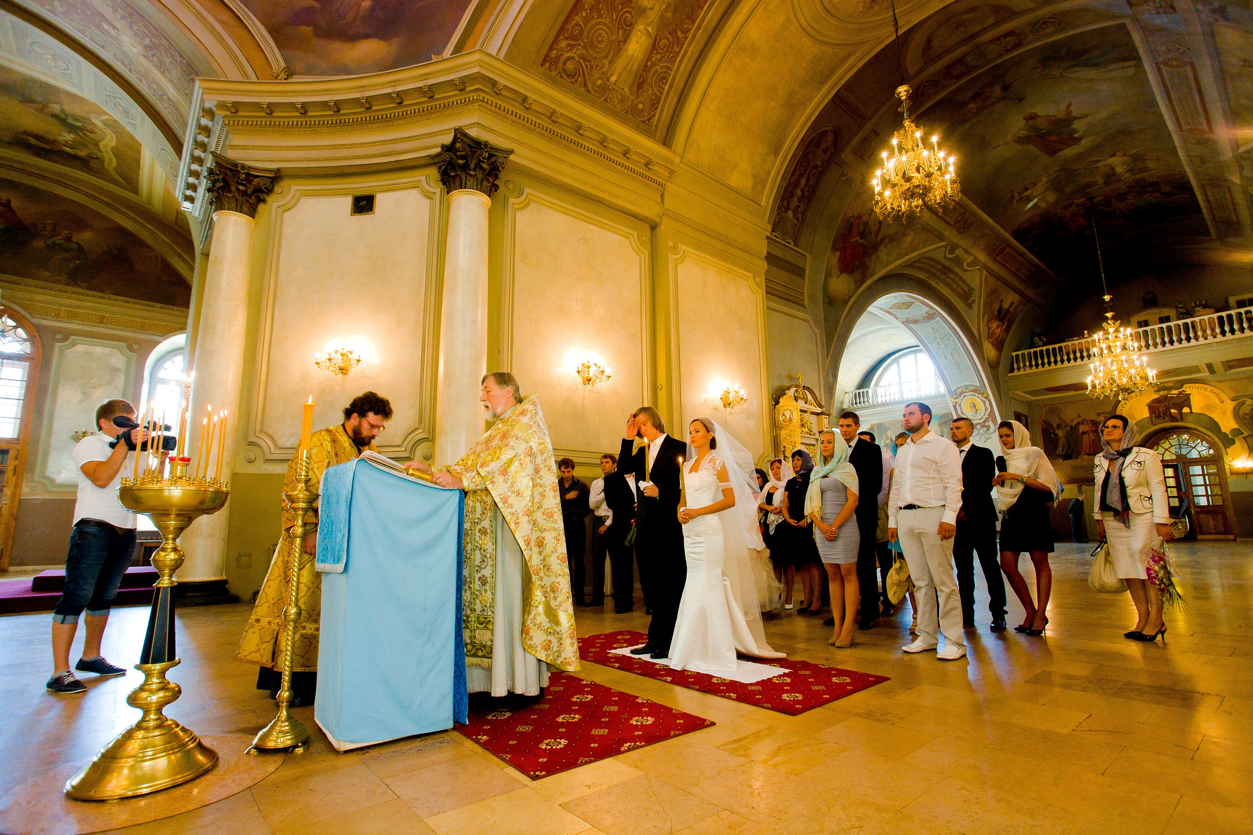 Свадьба Юра и Юля Венчание. Skazka.wfolio.pro