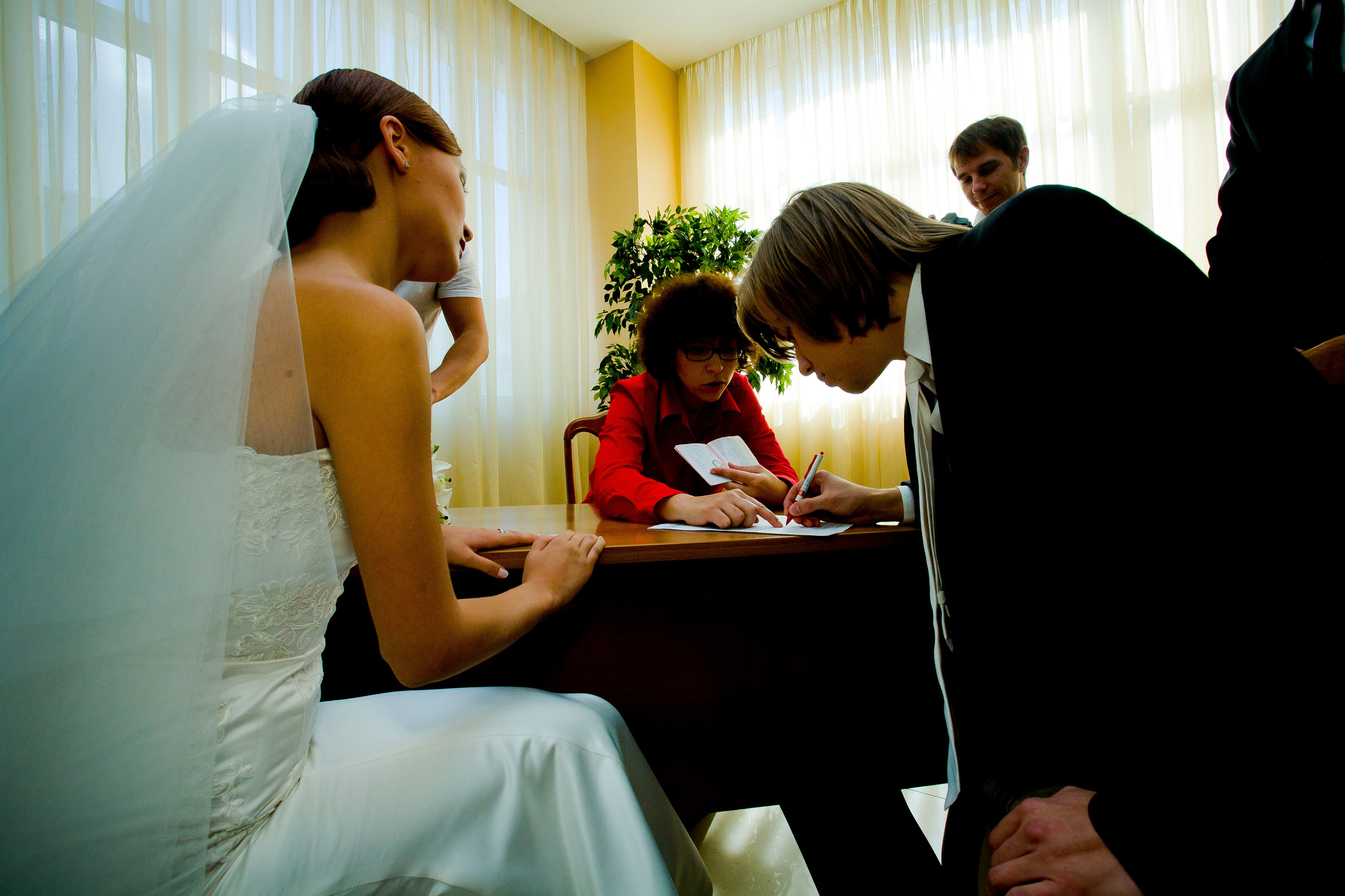 Свадьба Юрий и Юлия Загс. Skazka.wfolio.pro