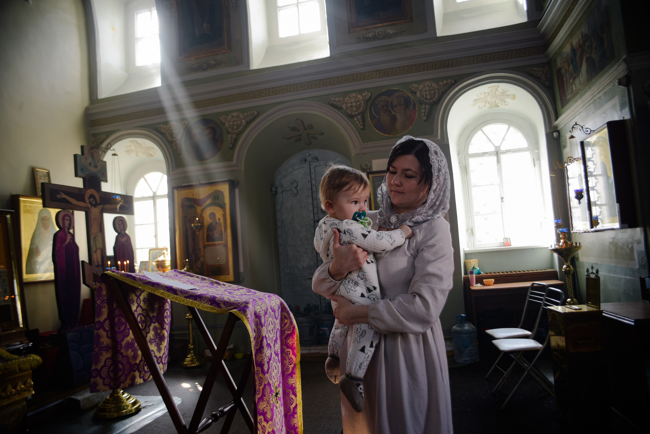 Крещение Алексея. Фотограф Лола Волна, город Москва
