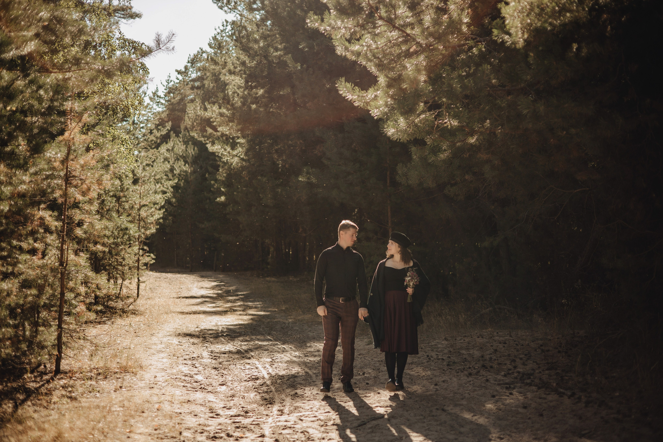 Саша и Вика. Лес. Свадебный и семейный фотограф Пушкин Царское Село СПБ Питер Санкт-Петербург и Рязань Ольга Козлова