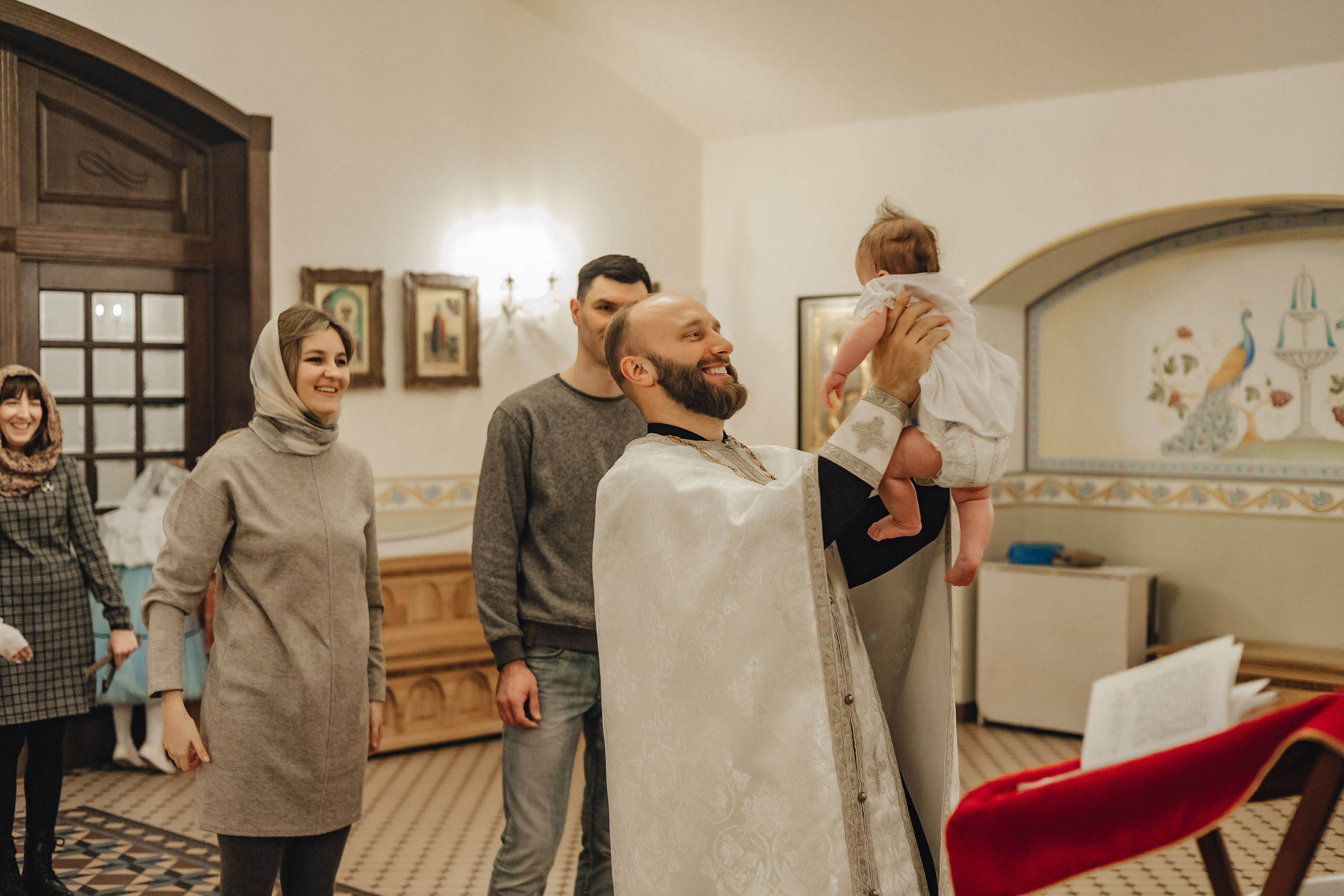 Крещение Анны. Свадебный и семейный фотограф Пушкин Царское Село СПБ Питер Санкт-Петербург и Рязань Ольга Козлова