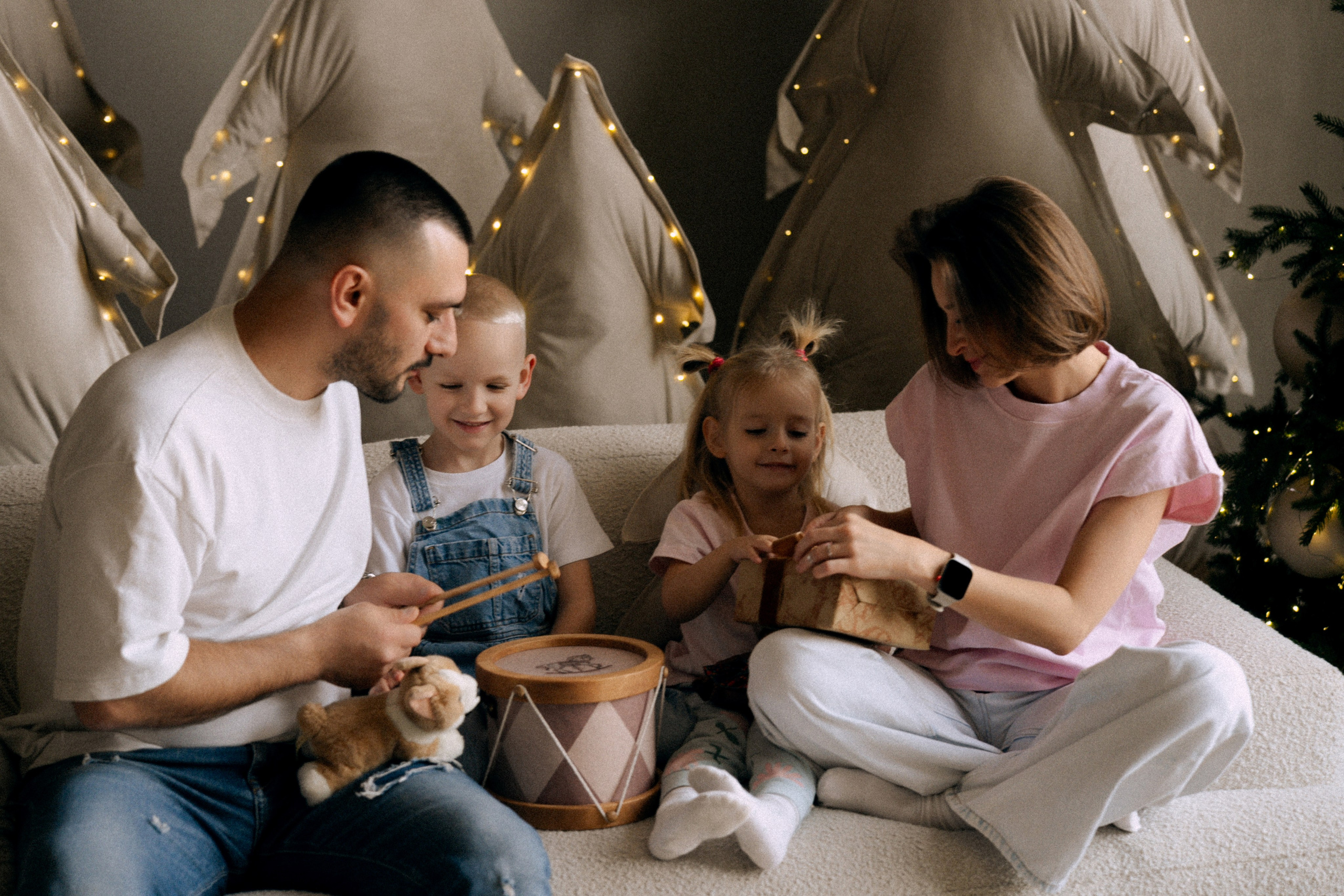 Семейная новогодняя. Фотограф с психологическим образованием