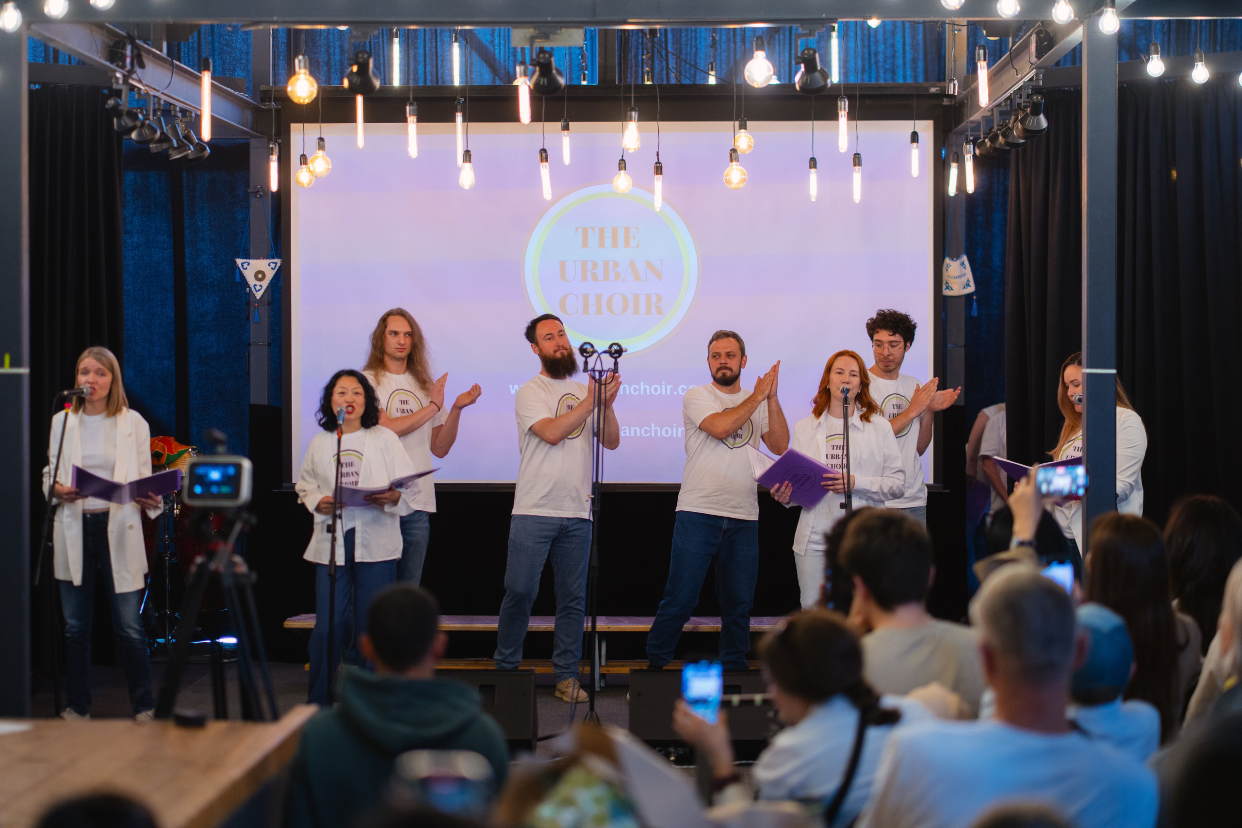 The Urban Choir. Профессиональная съемка в Алматы