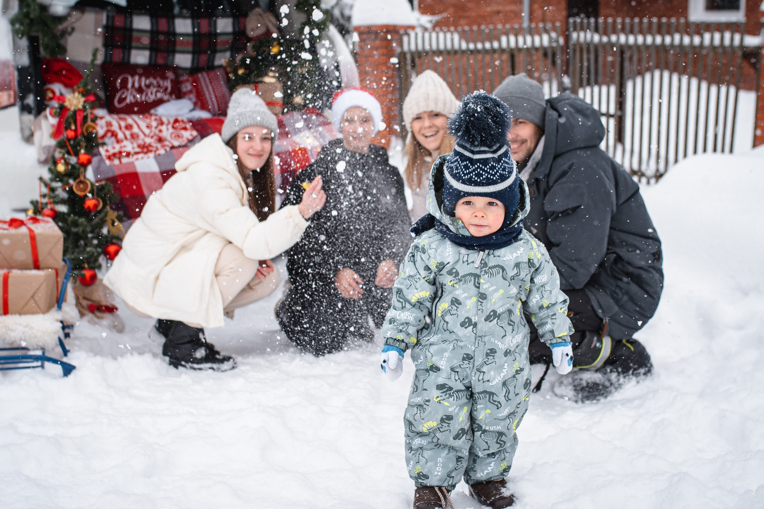 Зимние истории. Семейный и детский фотограф в Новосибирске Доронина Ольга