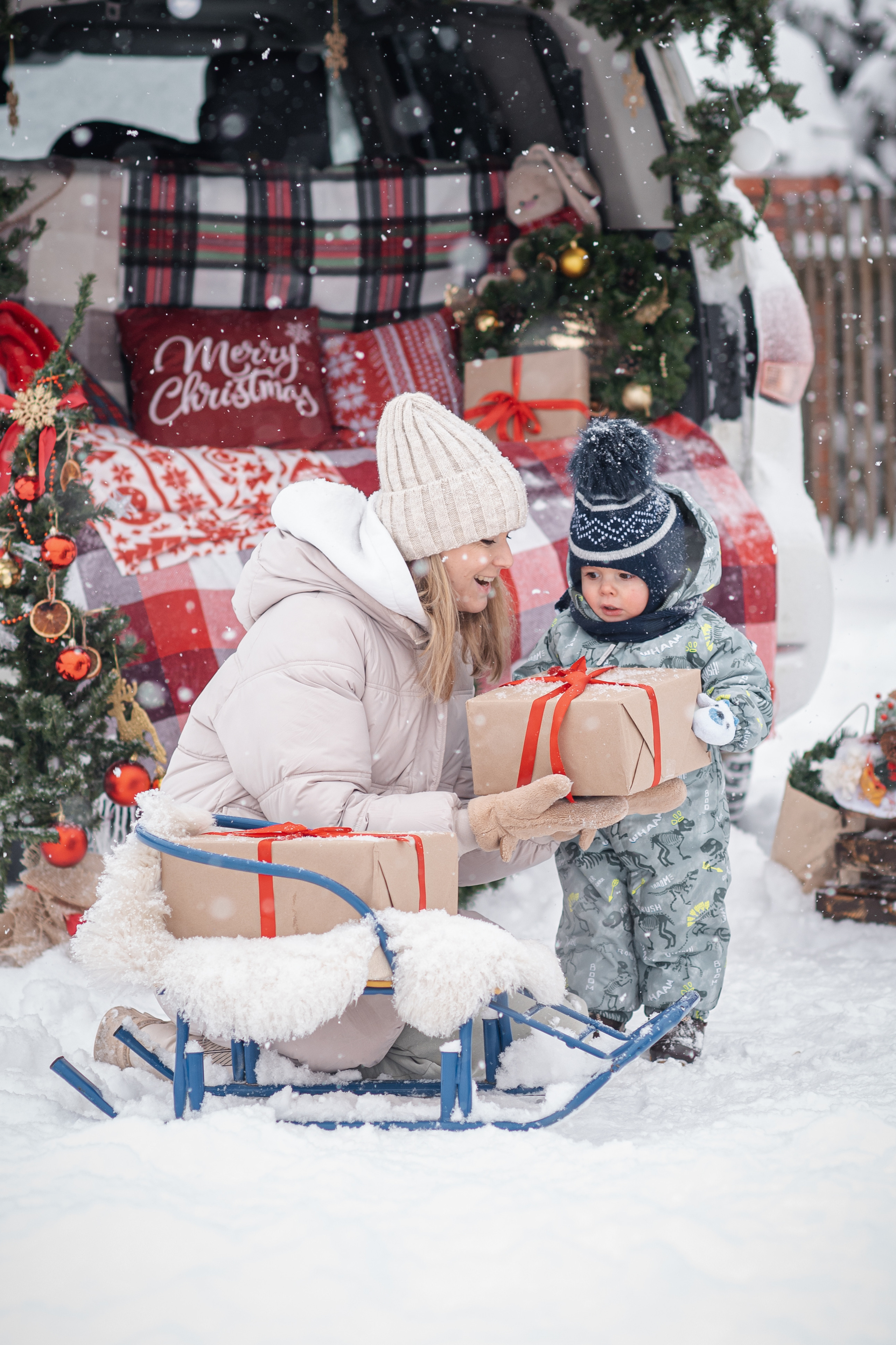 Зимние истории. Семейный и детский фотограф в Новосибирске Доронина Ольга