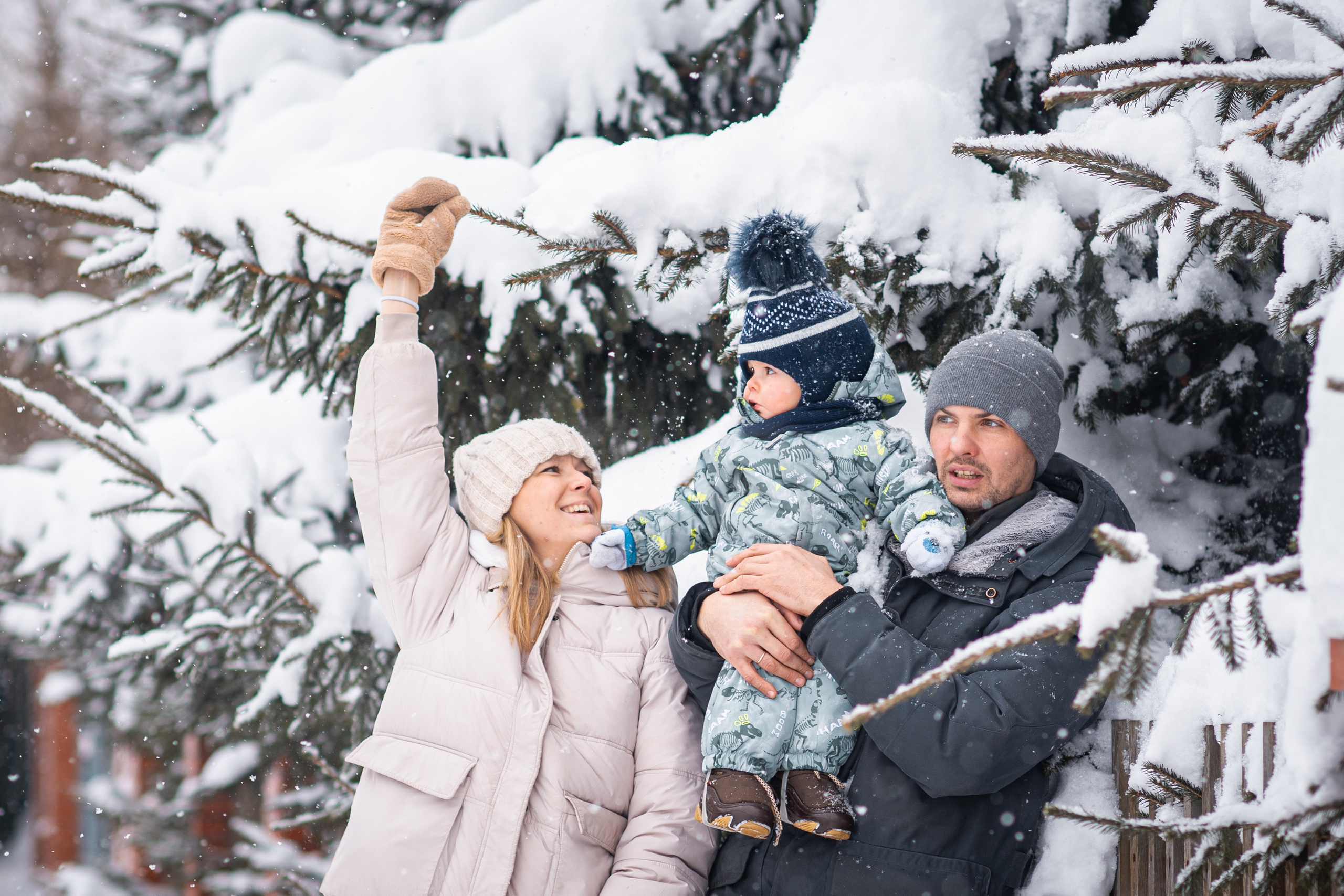Зимние истории. Семейный и детский фотограф в Новосибирске Доронина Ольга