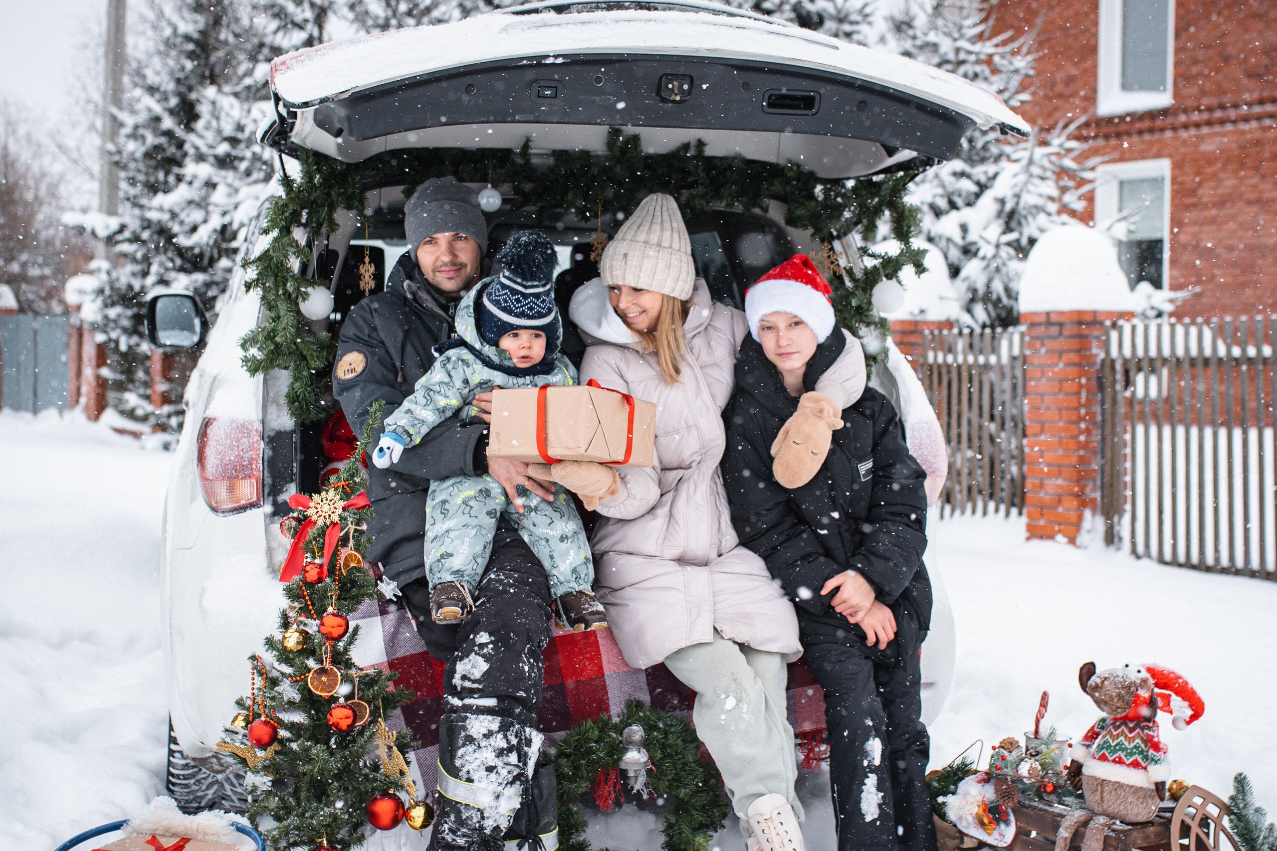 Зимние истории. Семейный и детский фотограф в Новосибирске Доронина Ольга