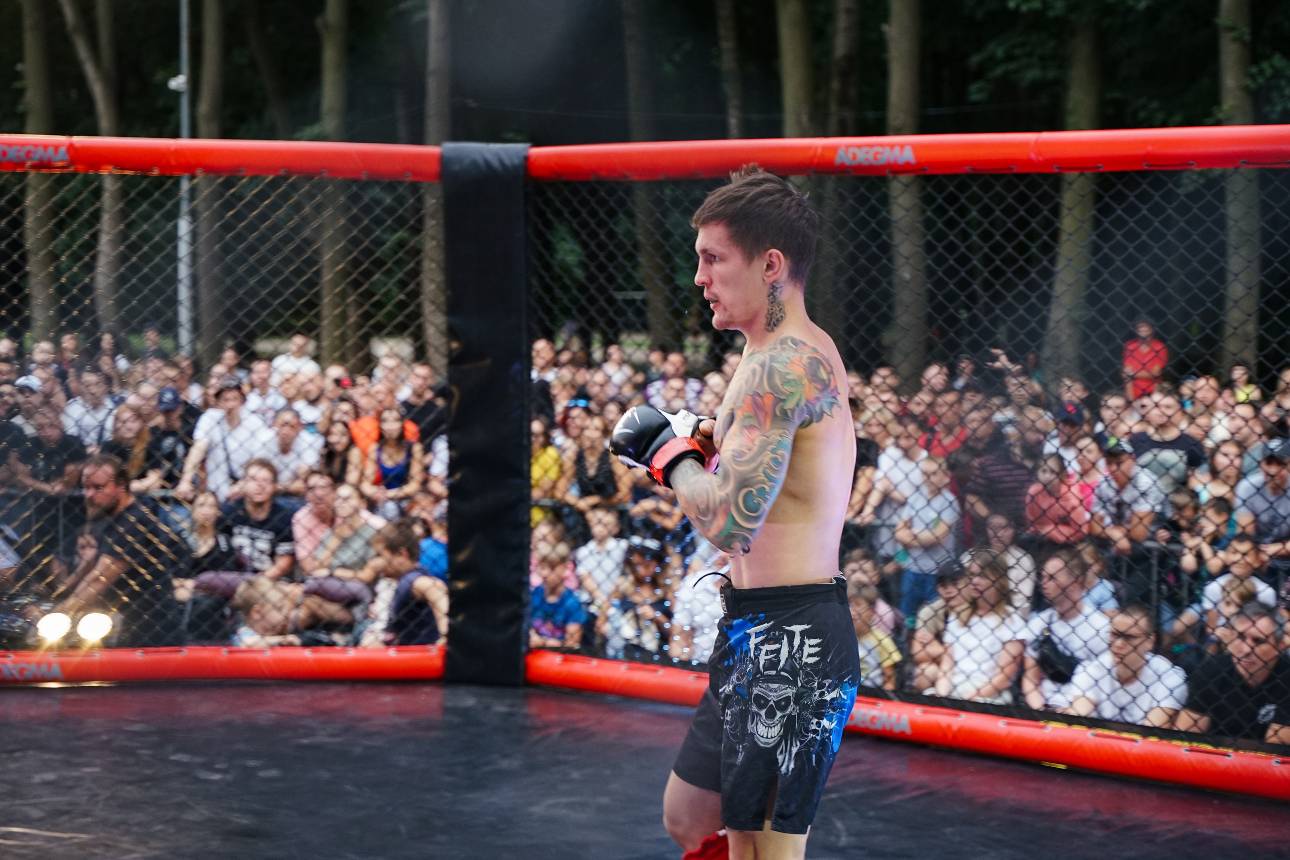 Вечер боев в ЦПКиО. Фотограф Надежда Погребняк | Рязань | Москва