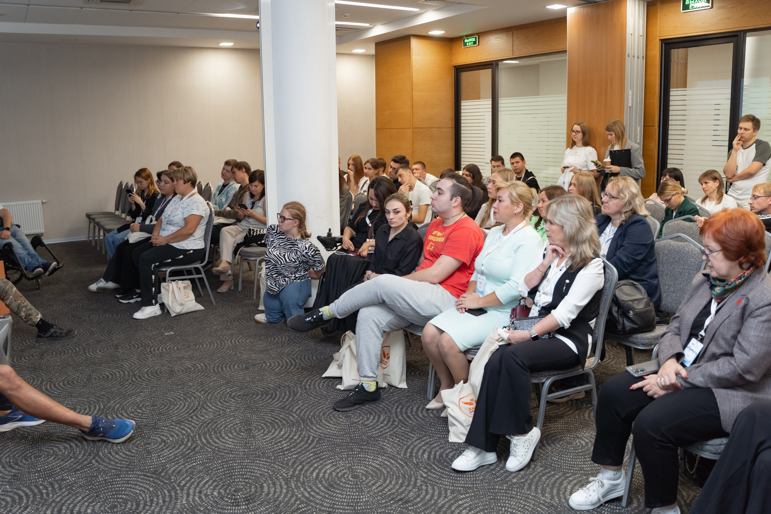 Окружная платформа Всероссийского инклюзивного проекта «Крылья возможностей» 2024. Фотограф Надежда Погребняк | Рязань | Москва