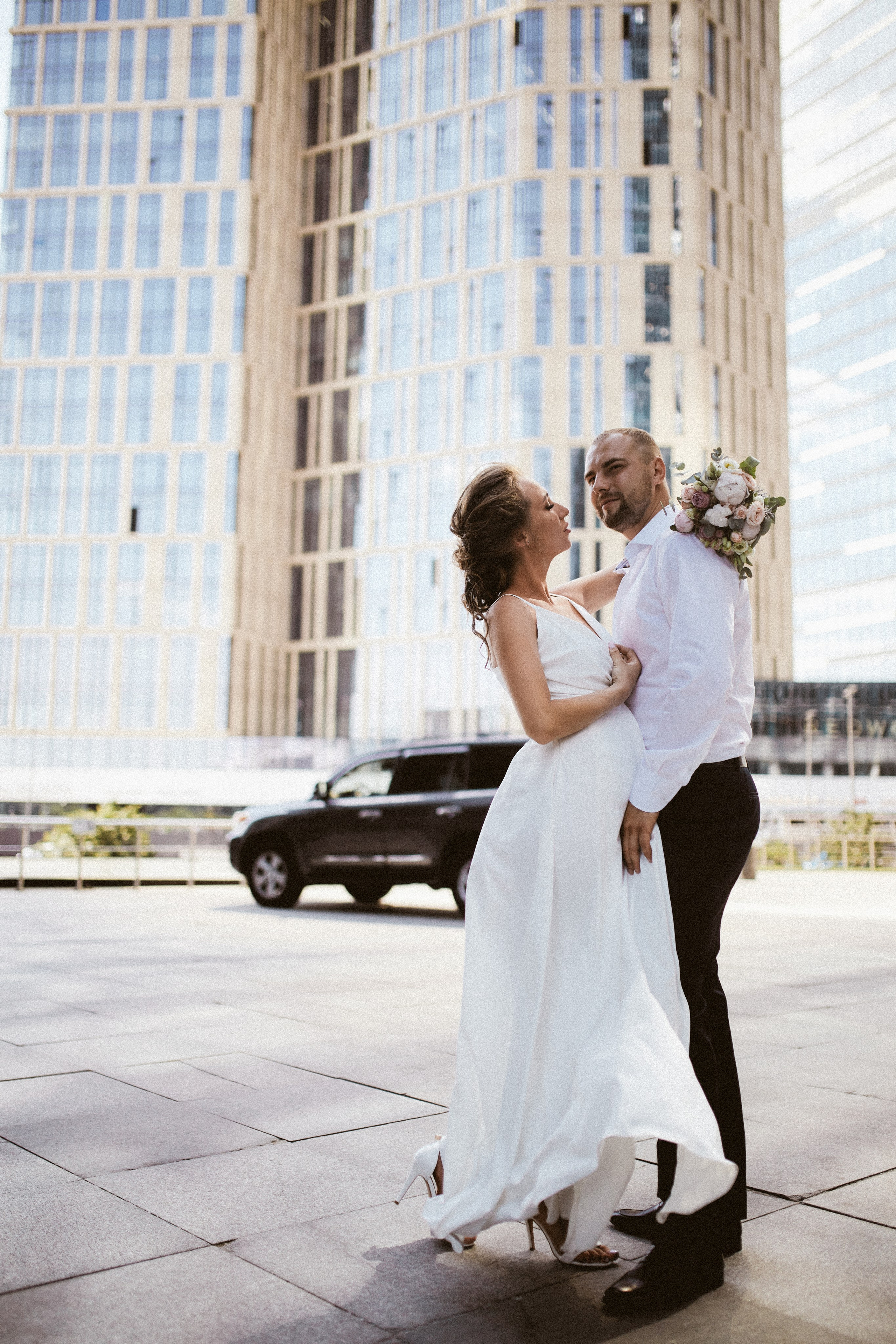 Свадьба в Сити. Портретный фотограф в Москве Мария Варлей