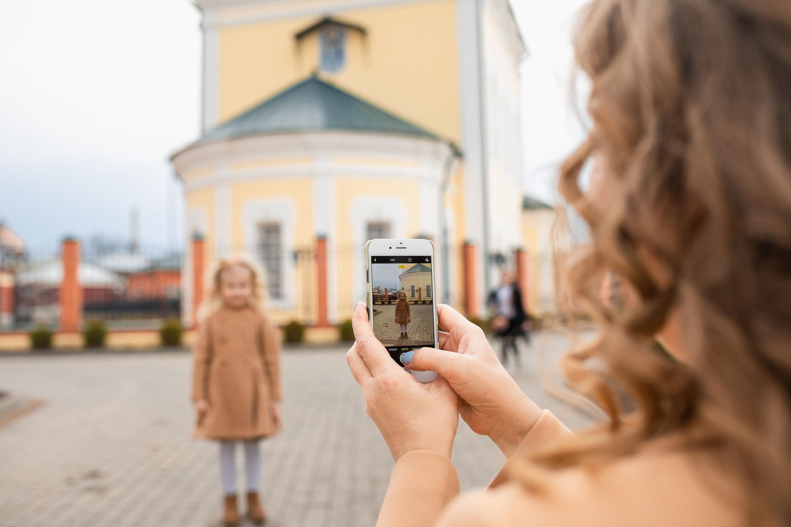 Городская съемка для семьи Екатерины и Максима. Женский семейный фотограф Тула Москва Захарова Анна