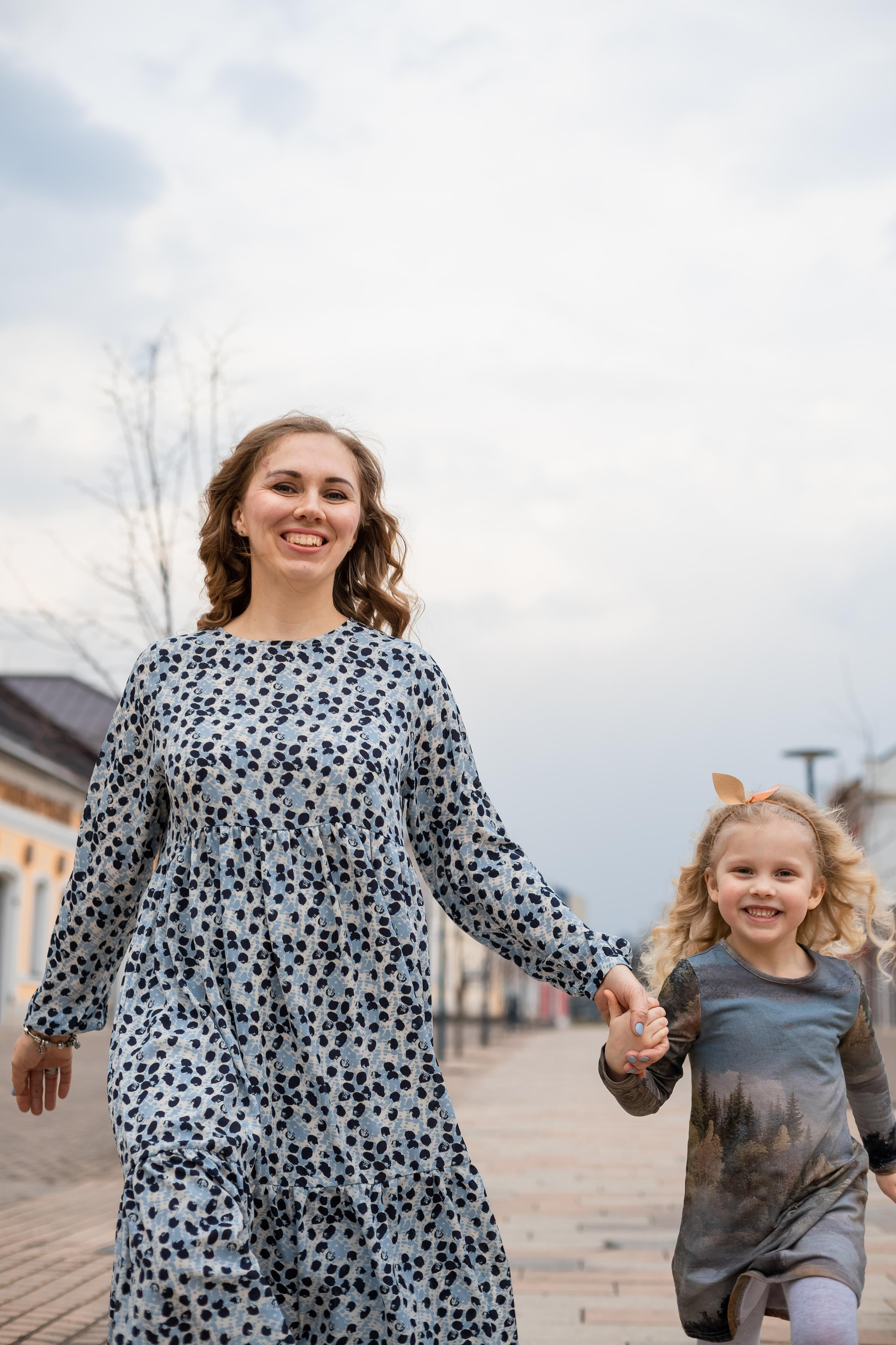 Городская съемка для семьи Екатерины и Максима. Женский семейный фотограф Тула Москва Захарова Анна