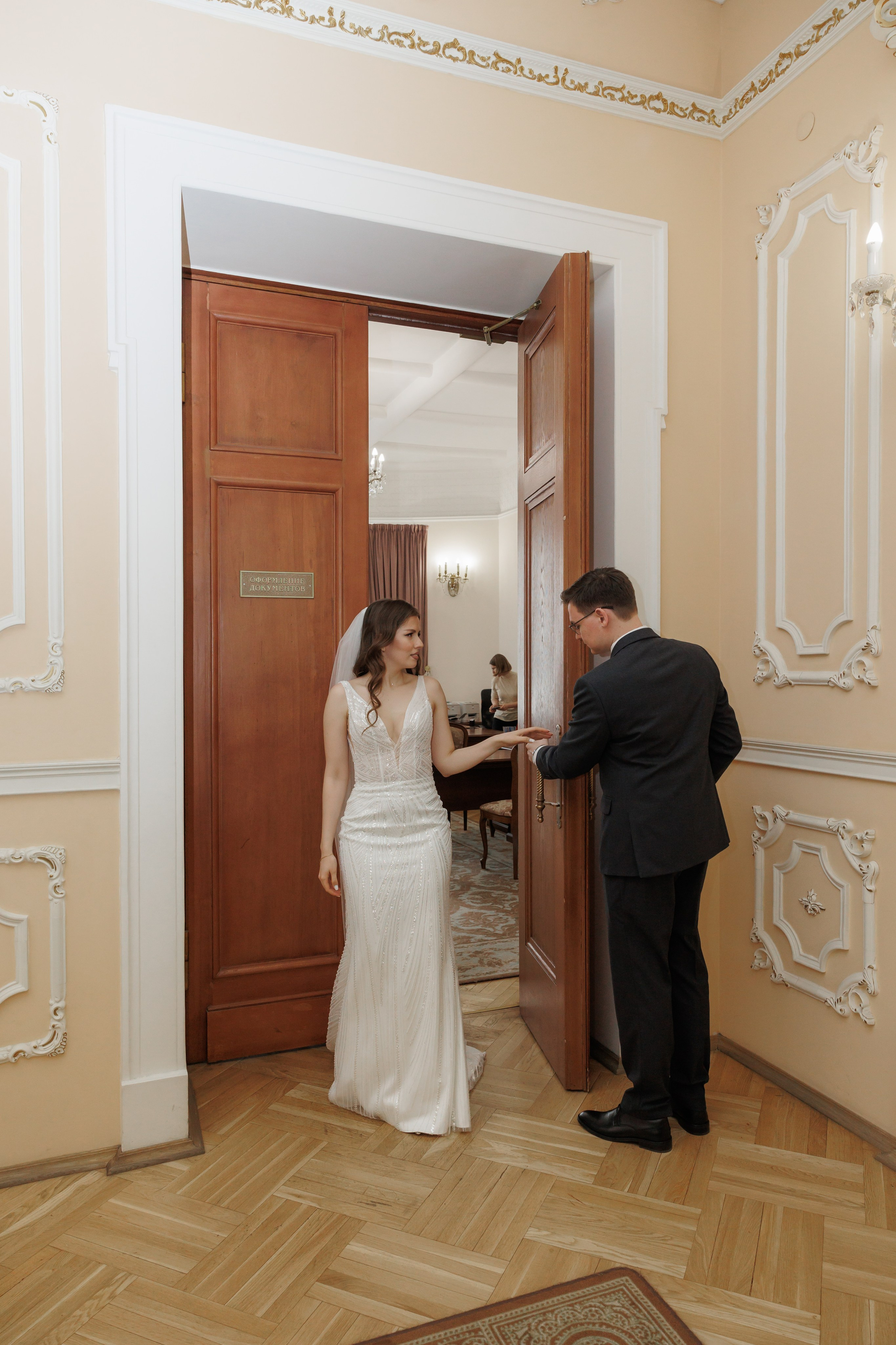 Даша и Дима, Грибоедовский ЗАГС. Свадебный и репортажный фотограф (Москва, Королев и другие)