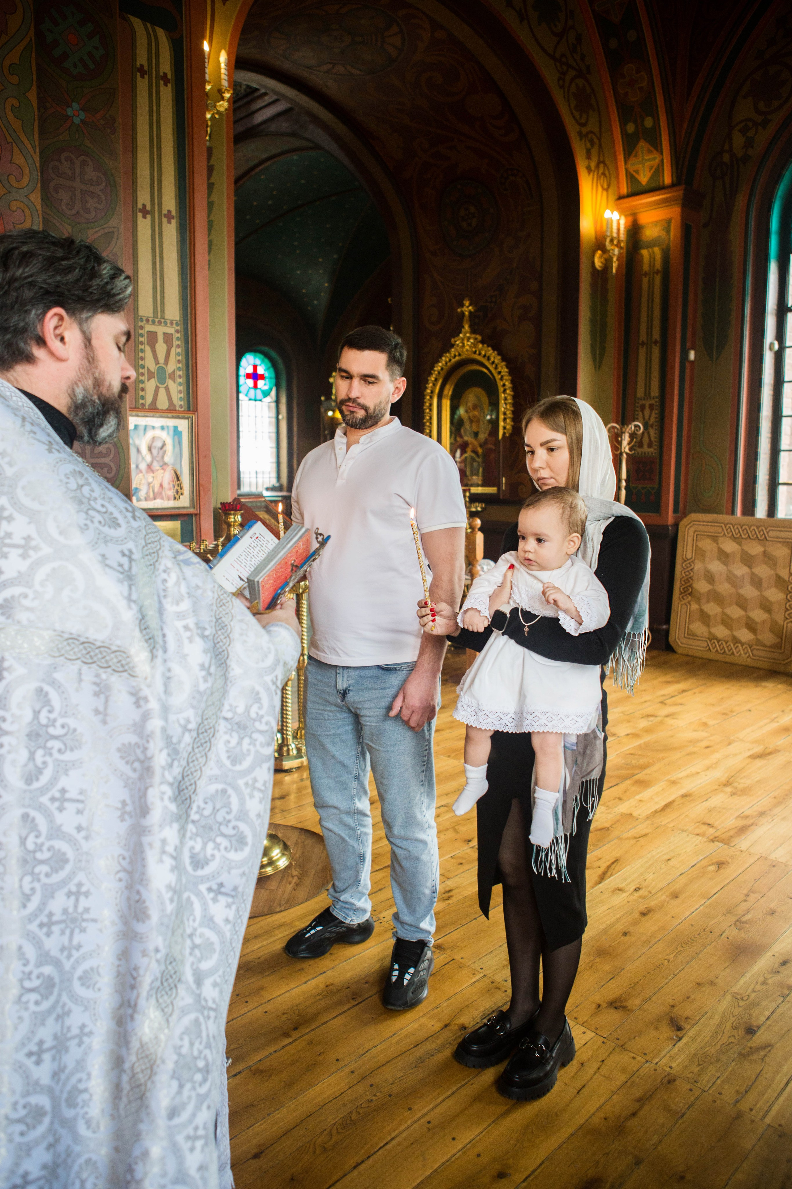 Крещение Елизаветы. Свято-Троицкий Собор. Свадебный семейный и детский фотограф в Краснодаре Карина Федоровская