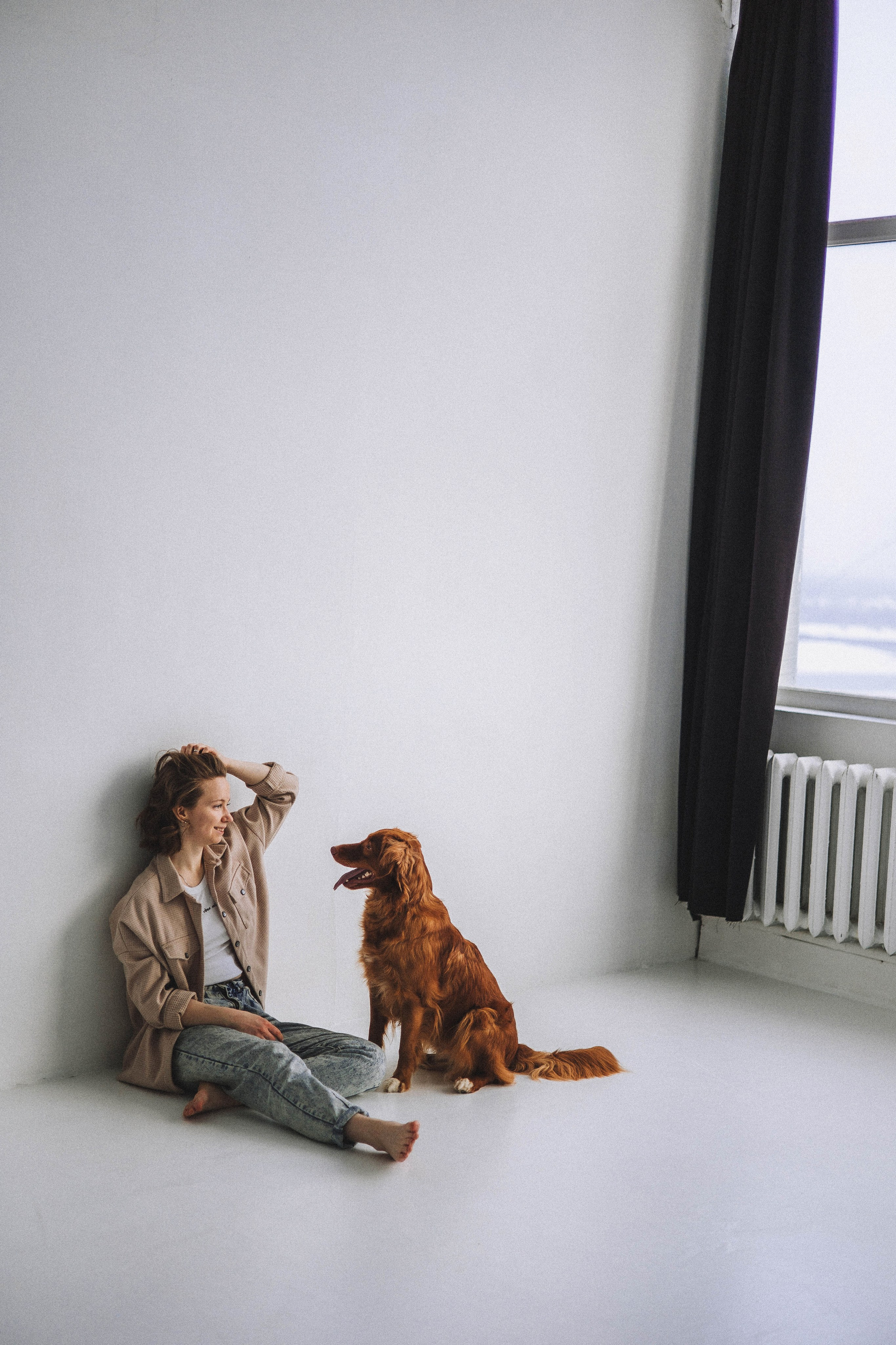 Аня и Лея. Фотограф-анималист Богданова Полина