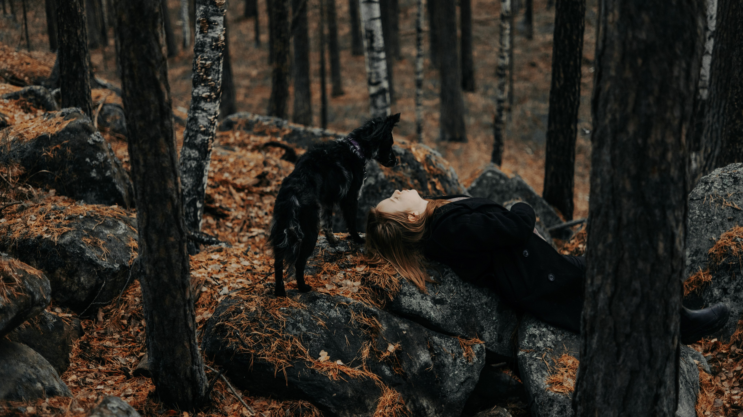 Полина и Сейви. Фотограф-анималист Богданова Полина