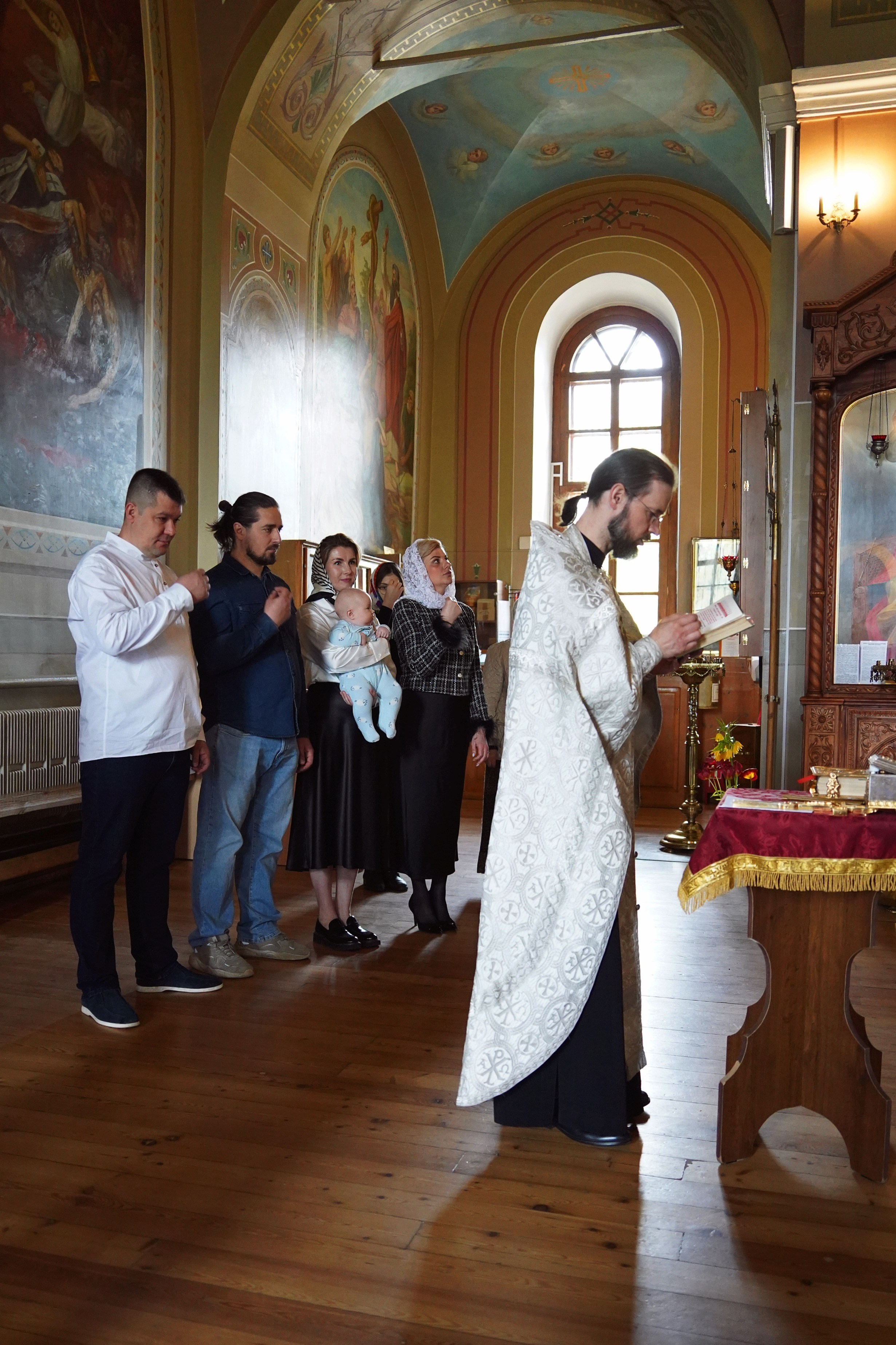 Крещение Гриши. Событийный фотограф Анна Курникова