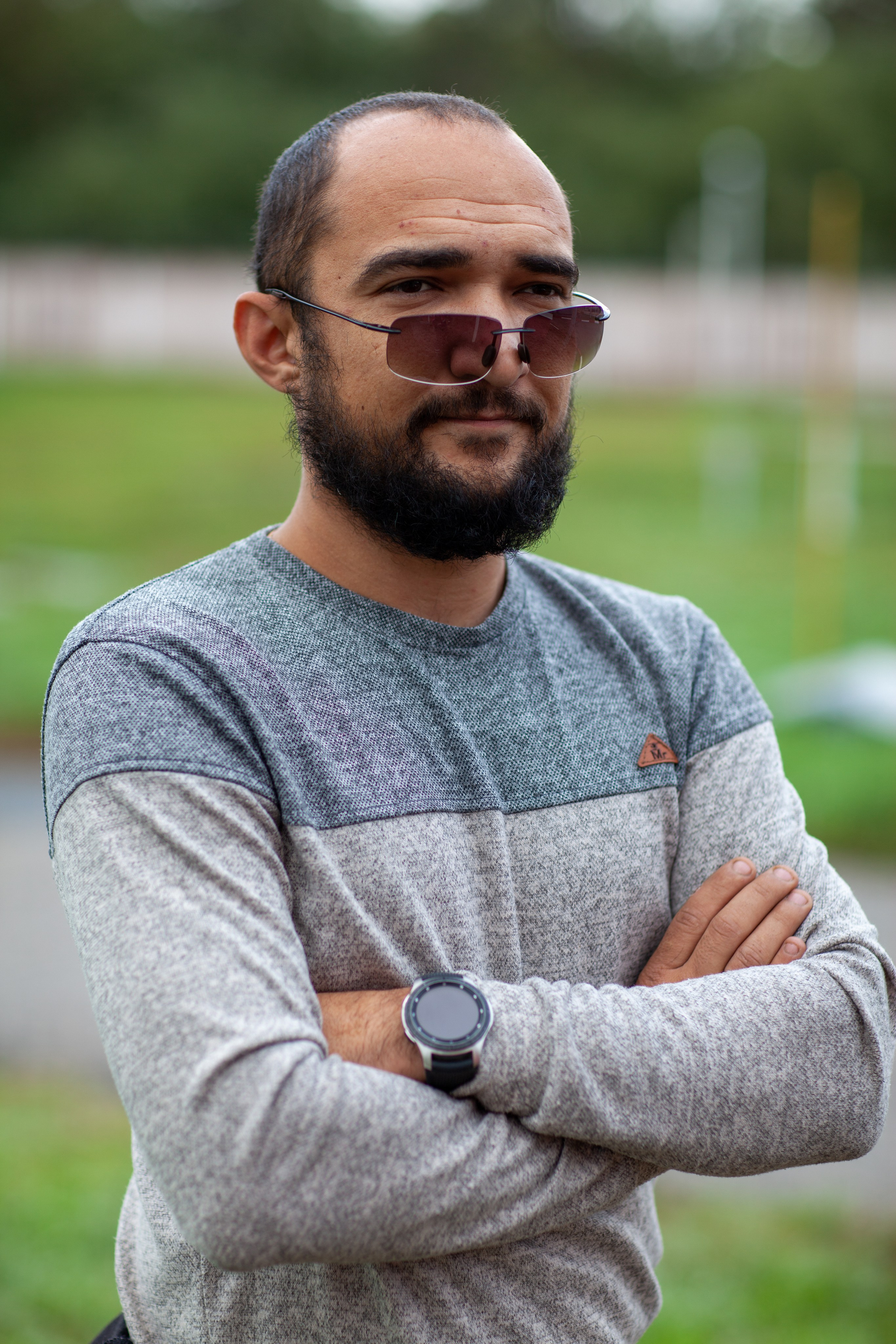 Брутальный мужской портрет. Медиапродюсер, фотограф в Минеральных Водах —Виктор Холодов