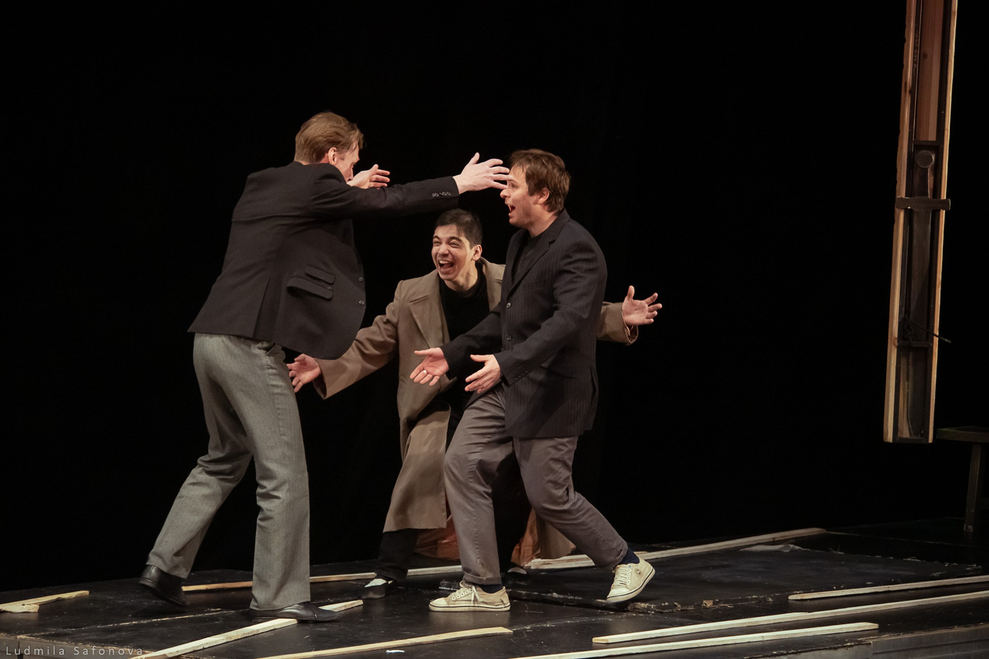 Театр Эрмитаж. Репетиция спектакля «Гамлет. Путь к отцу». Режиссёр Михаил Левитин. Lucytheatre