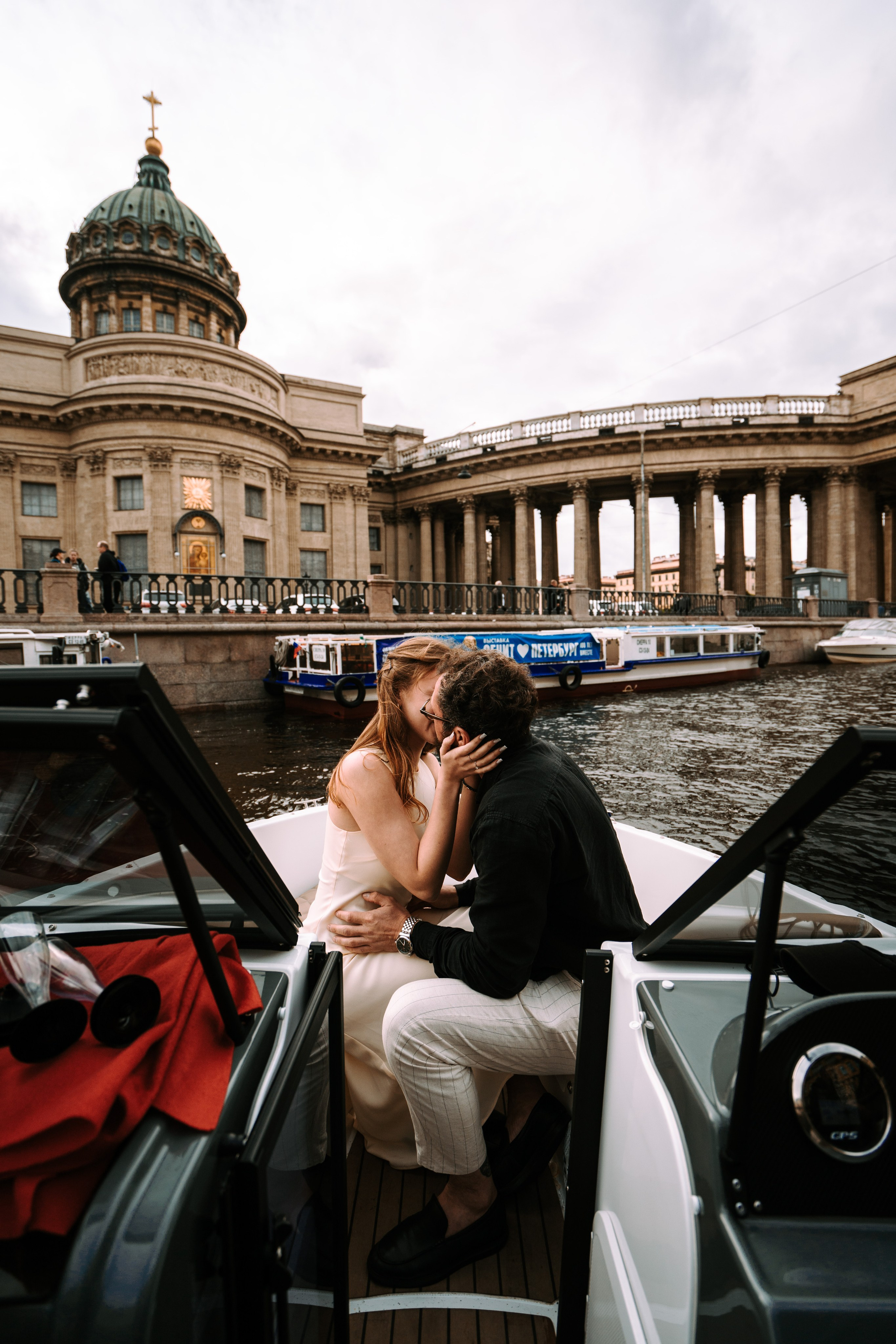 Предложение на корабле. Фотограф в Санкт-Петербурге