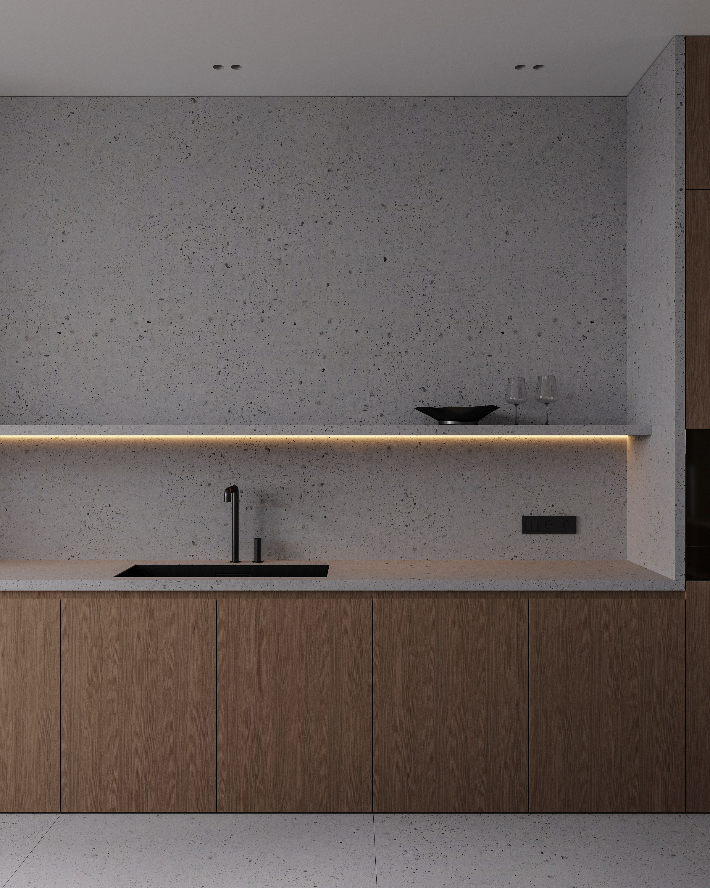 URBAN RETREAT | DESIGNER ANNE KIREEVA. Interior Visualization by Valerie Stetyukevich