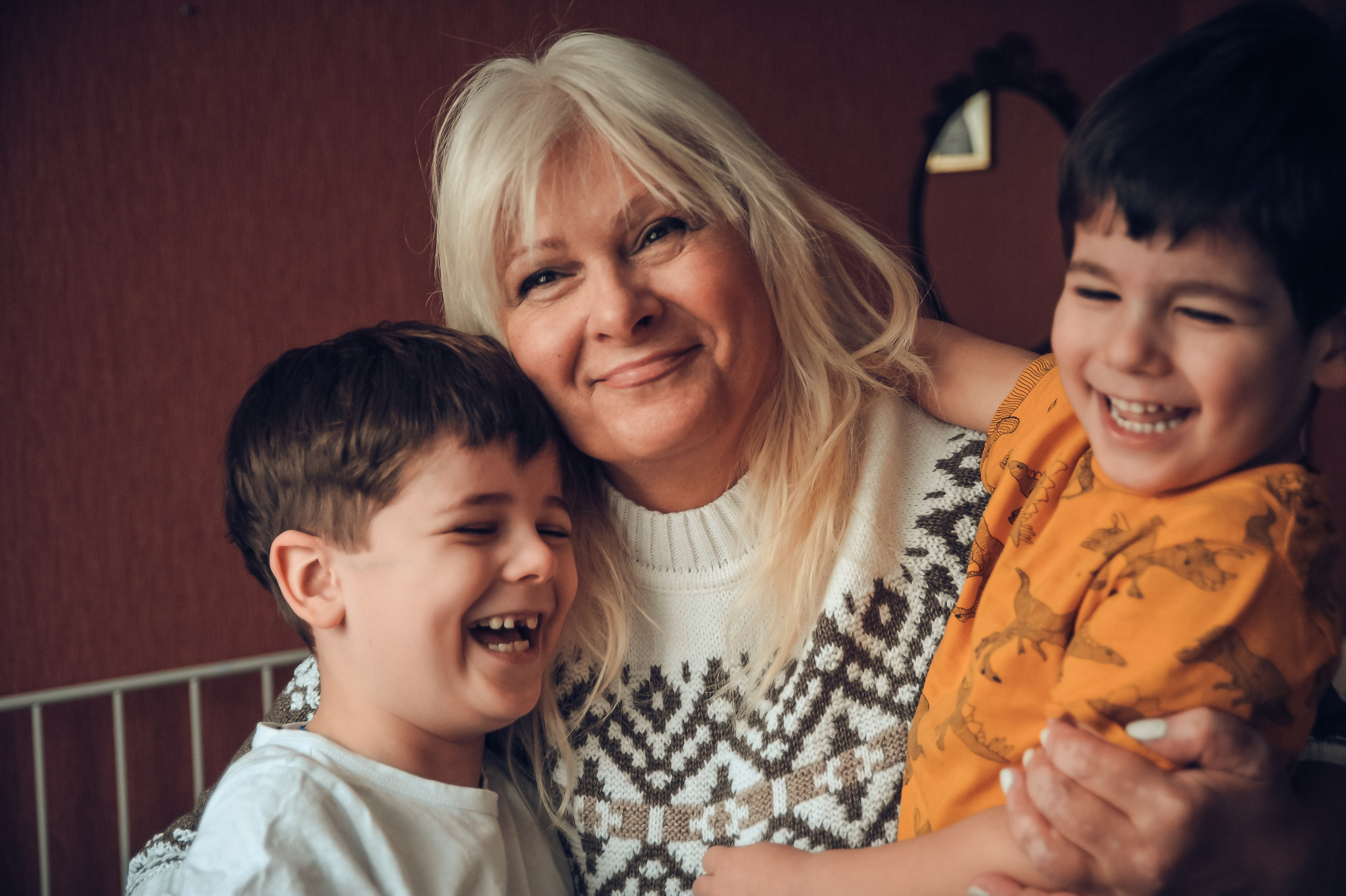 С бабушкой. Фотограф, визажист. Москва
