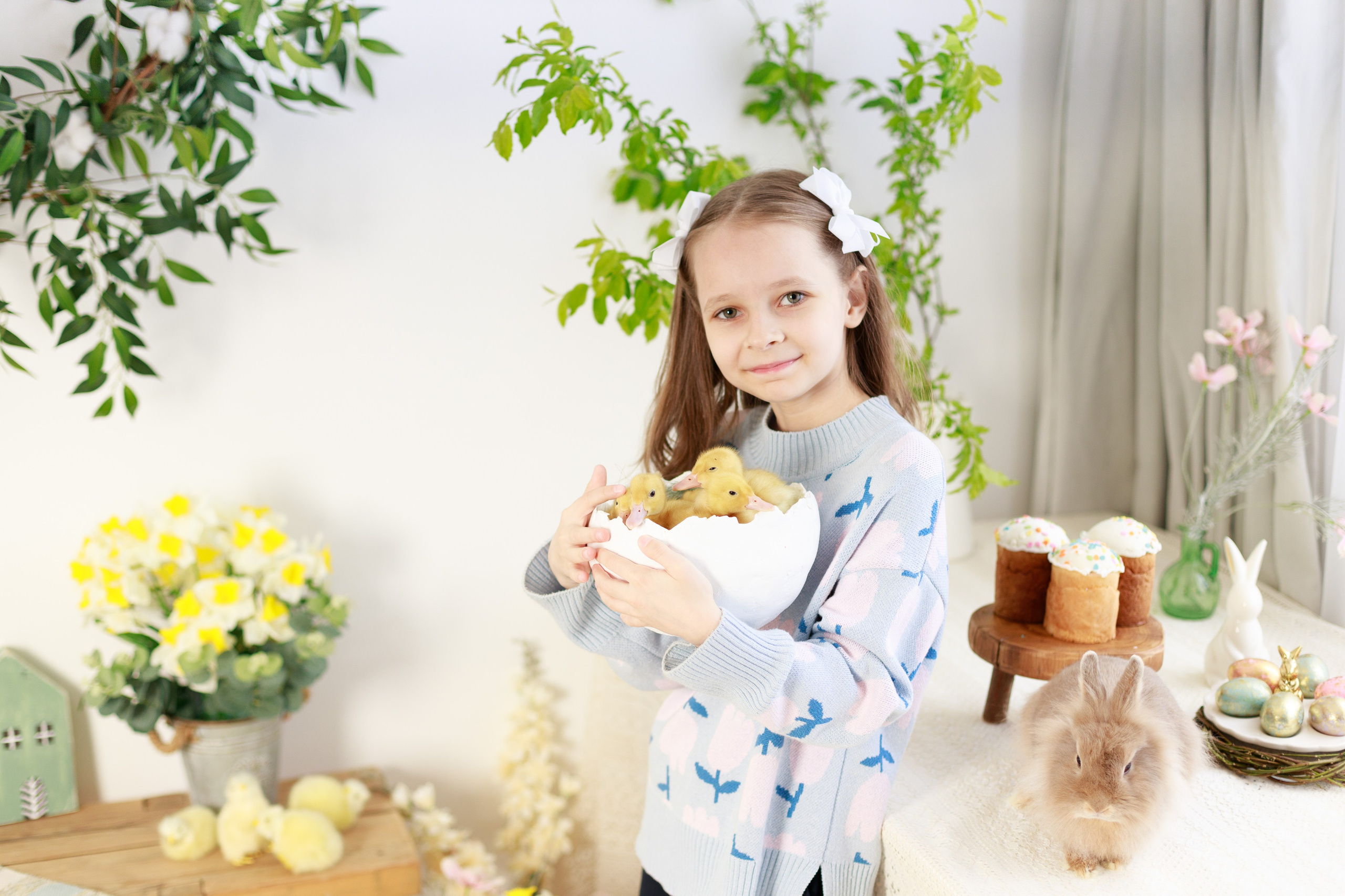 Фотосессия с утятами. Детский и семейный фотограф в Краснодаре Альбина Морозова