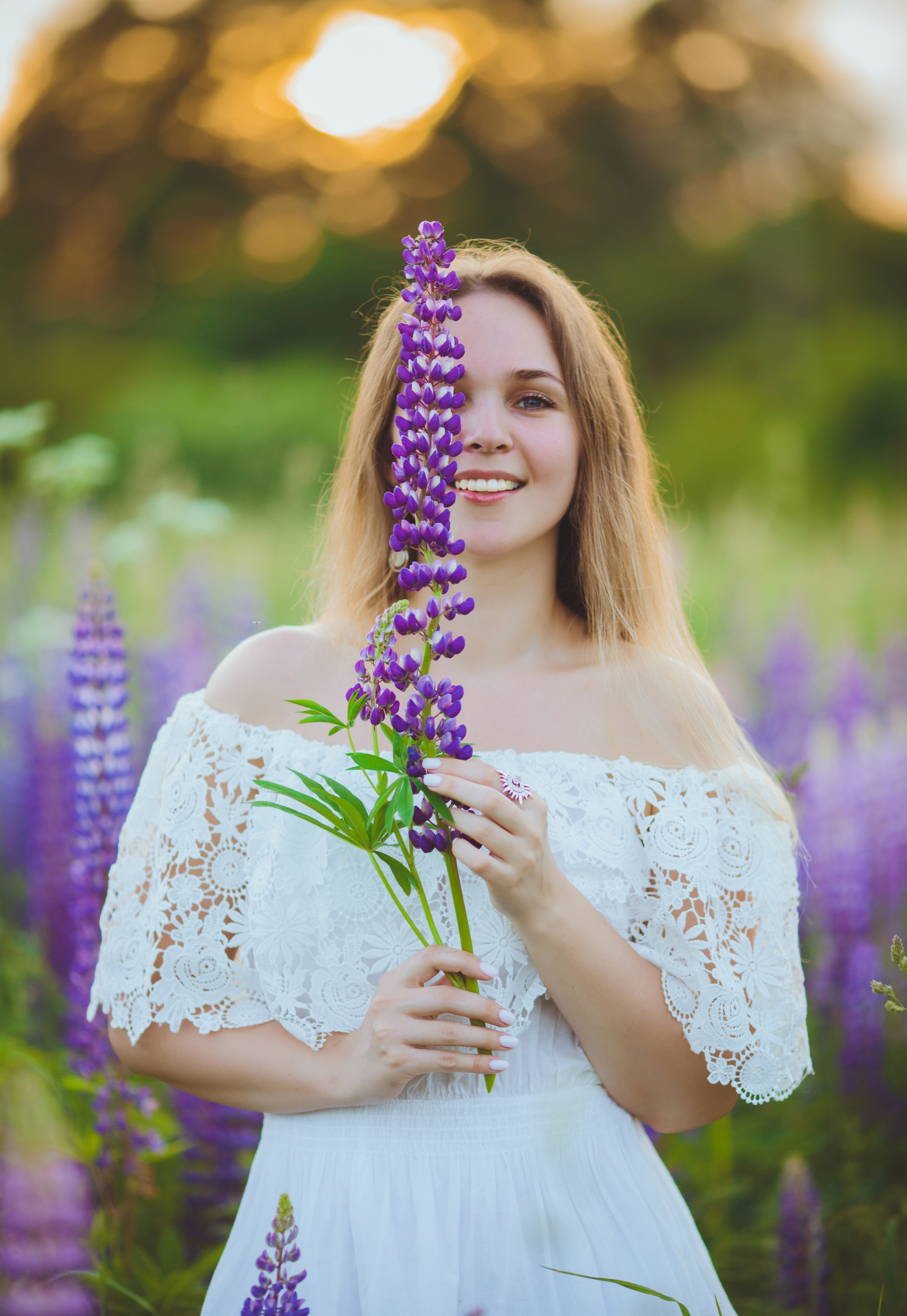 Люпиновое настроение. Фотограф Москва I Чехов Вероника Долинская