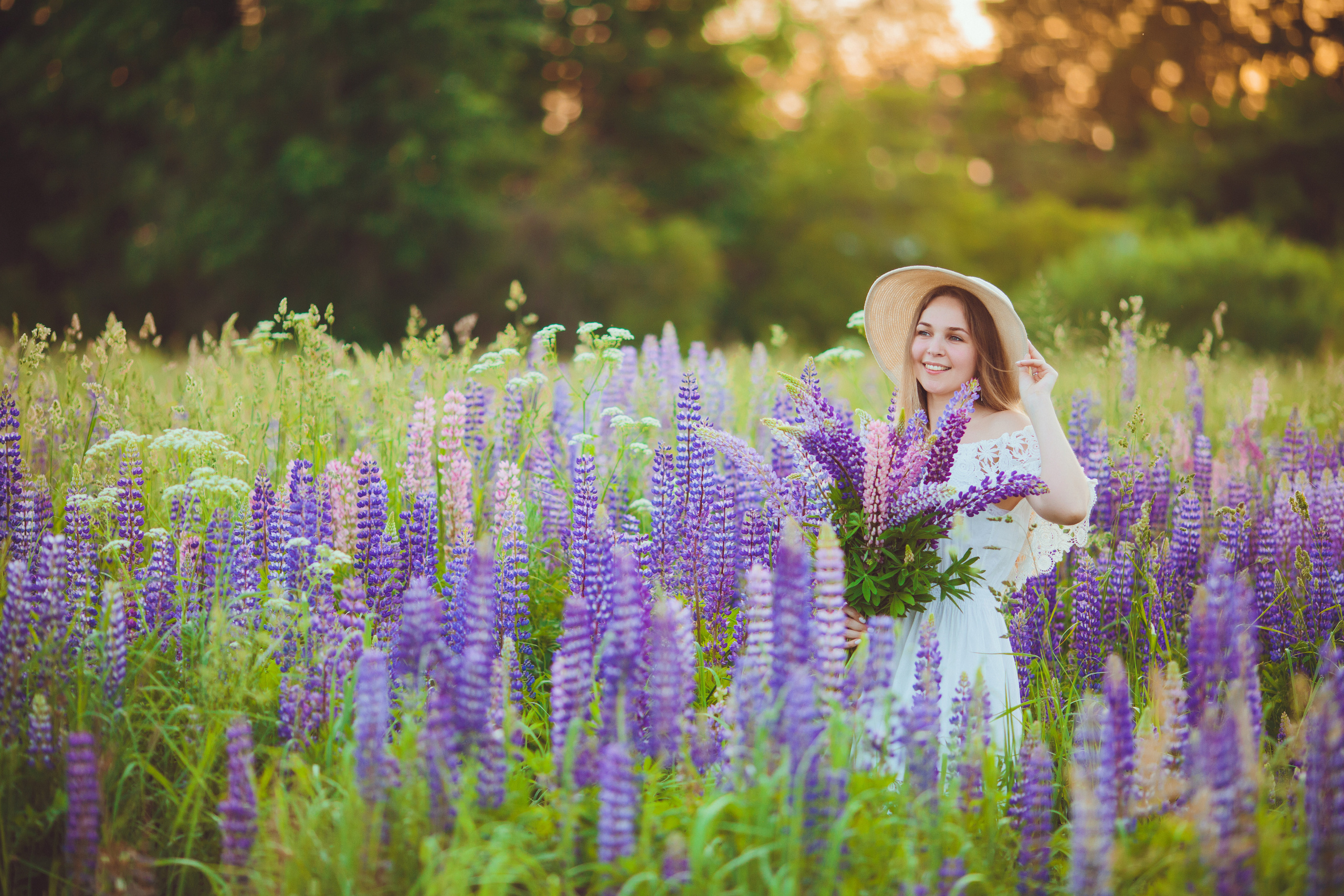 Люпиновое настроение. Фотограф Москва I Чехов Вероника Долинская