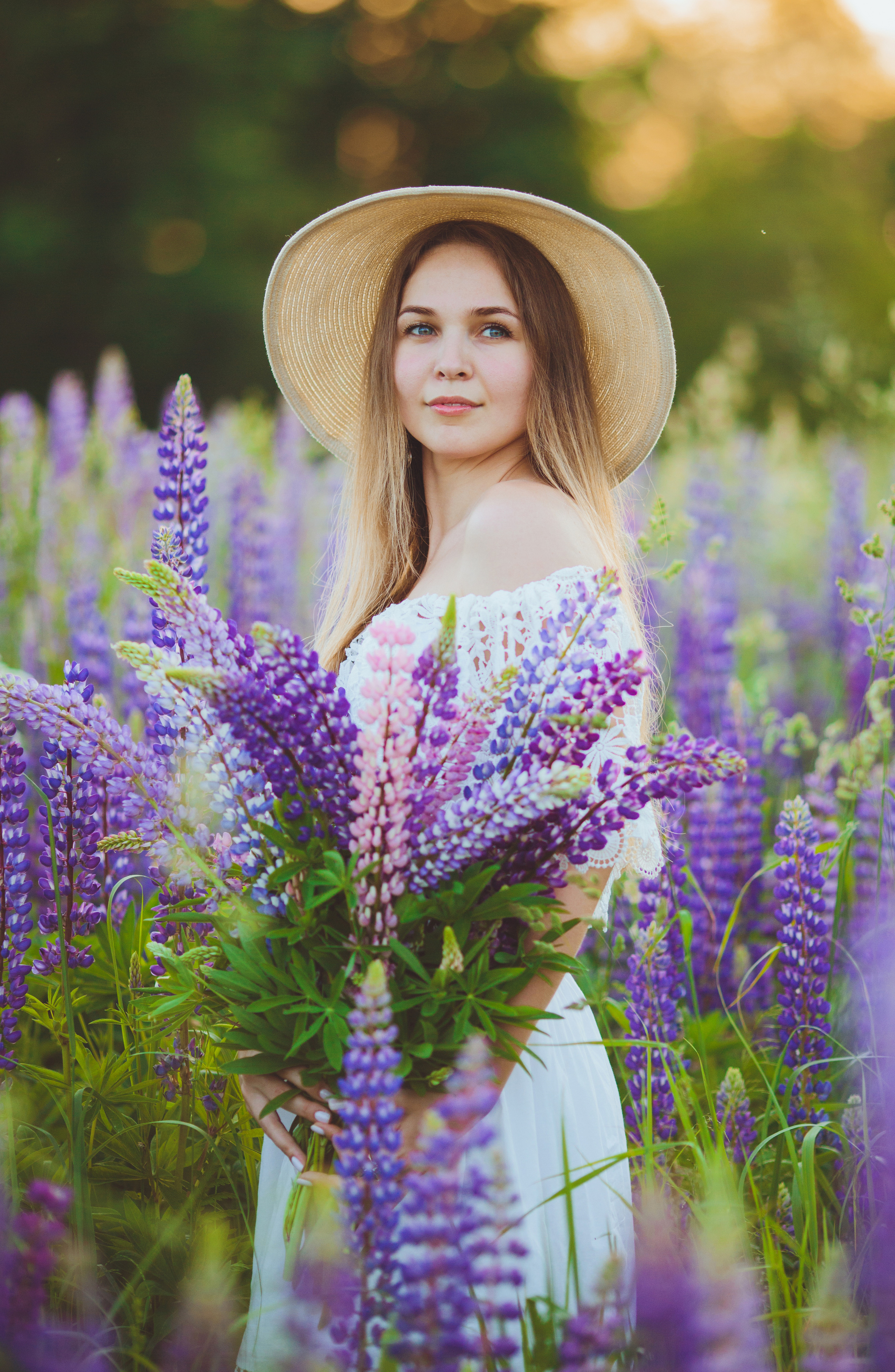 Люпиновое настроение. Фотограф Москва I Чехов Вероника Долинская