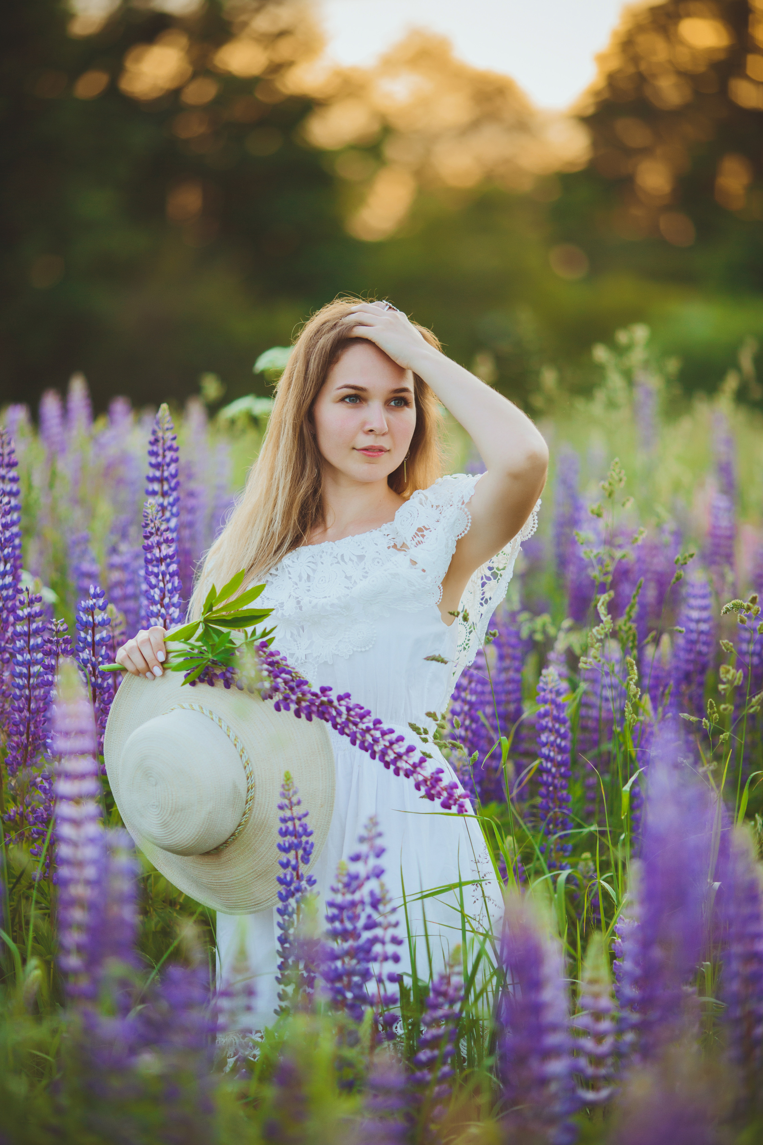 Люпиновое настроение. Фотограф Москва I Чехов Вероника Долинская